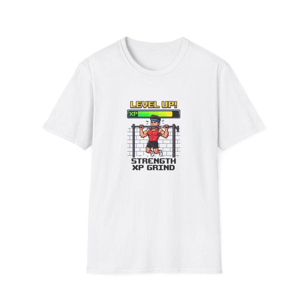 Level Up Strength Xp Grind Tshirt