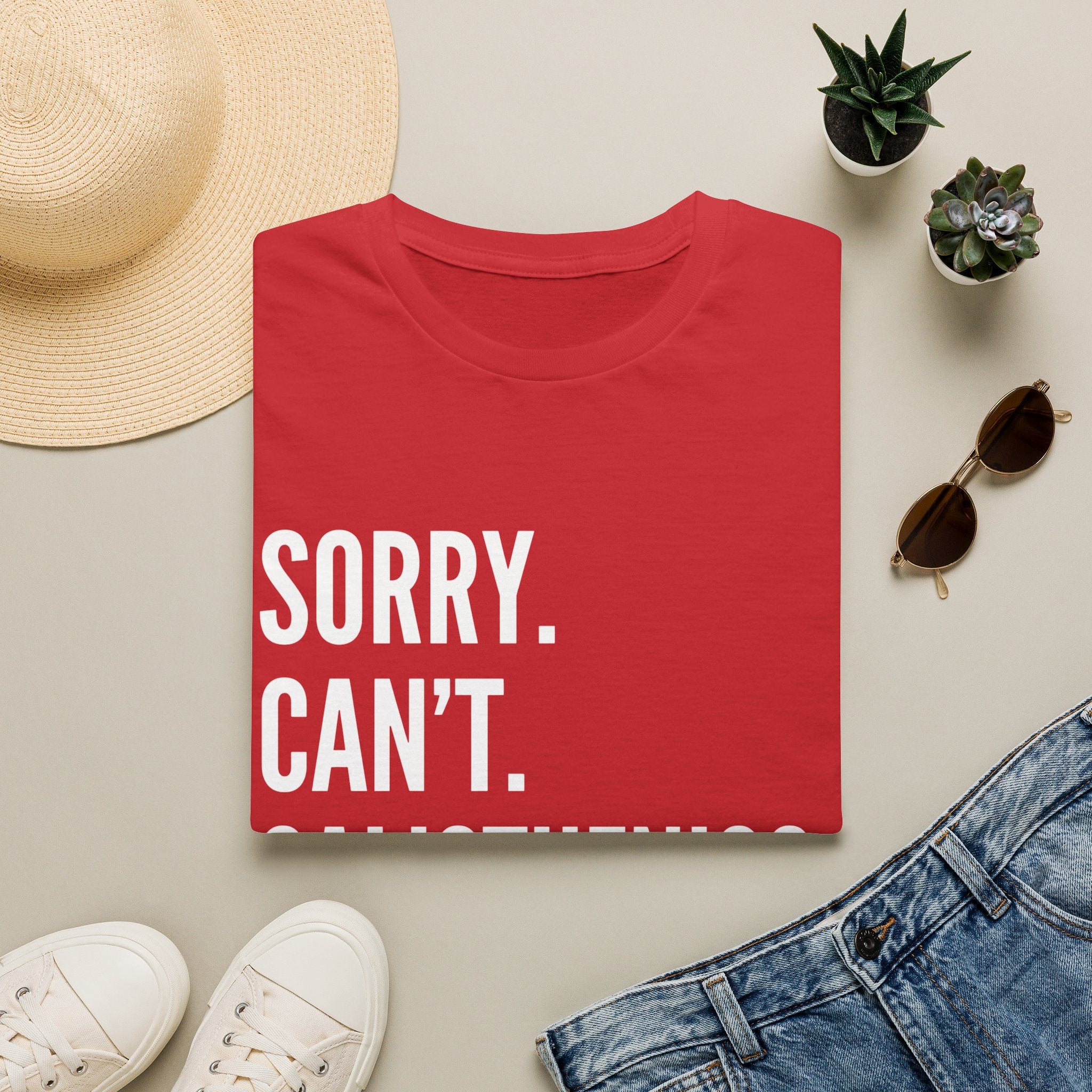 Sorry Cant Calisthenics Bye T-Shirt