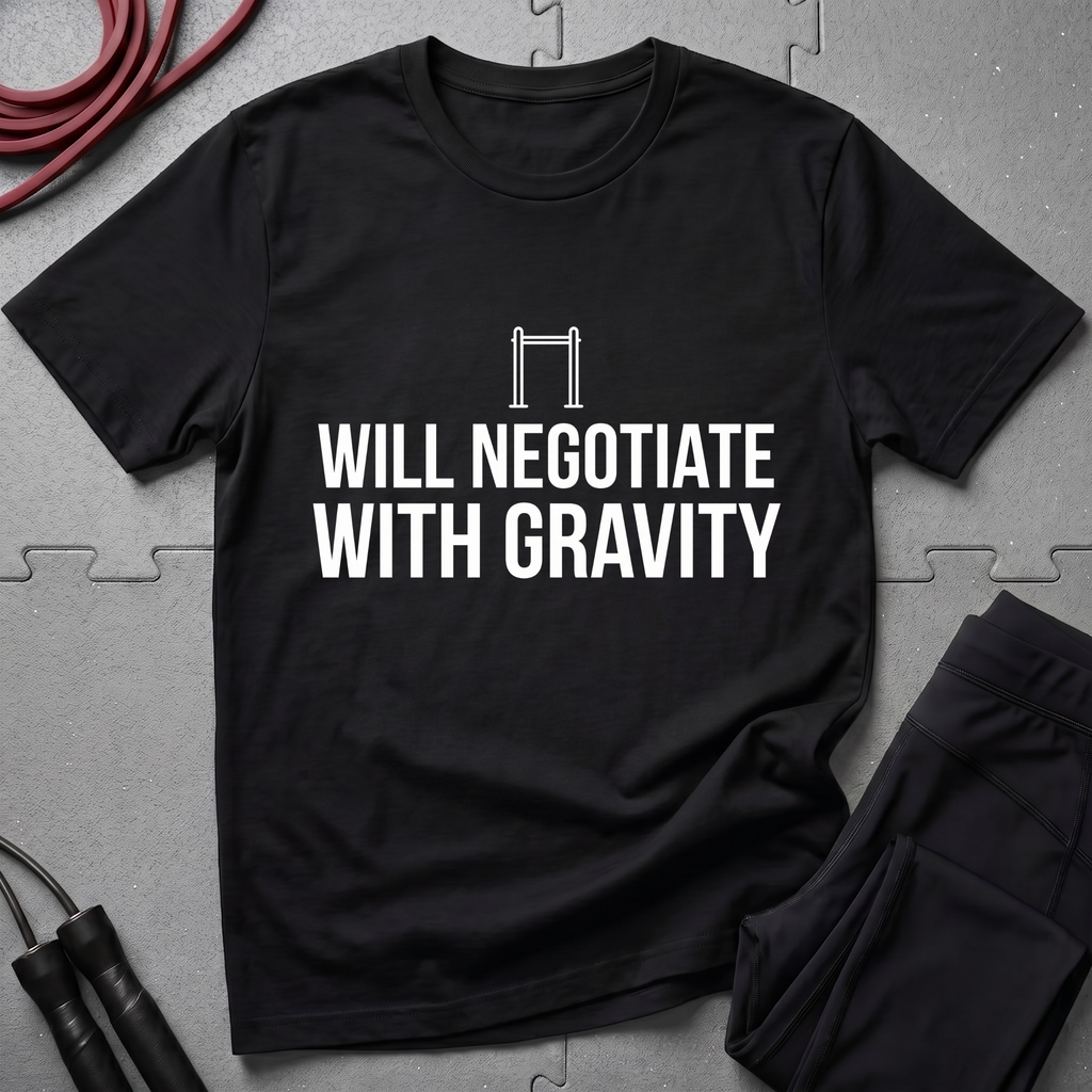 Will Negotiate With Gravity T-Shirt