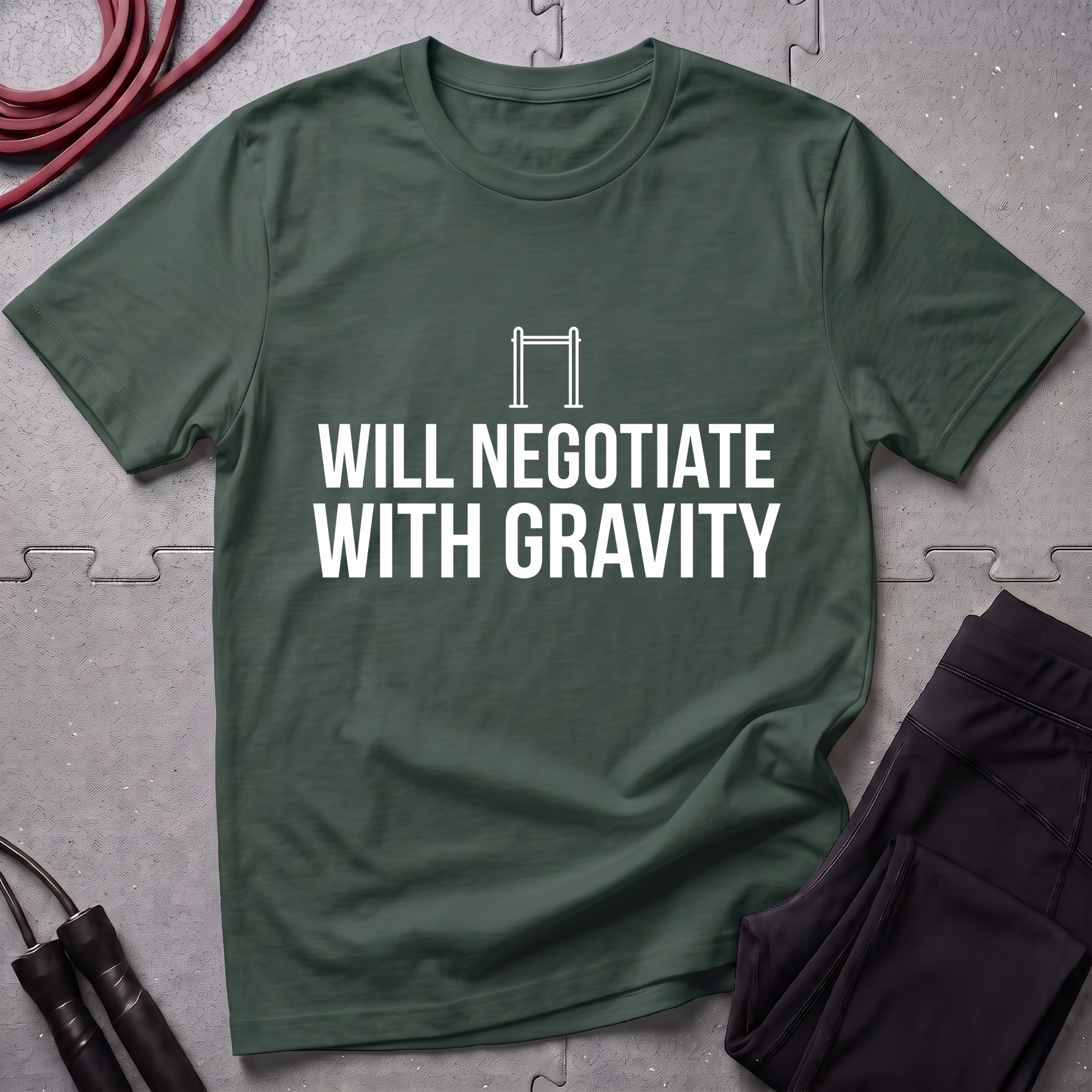 Will Negotiate With Gravity T-Shirt