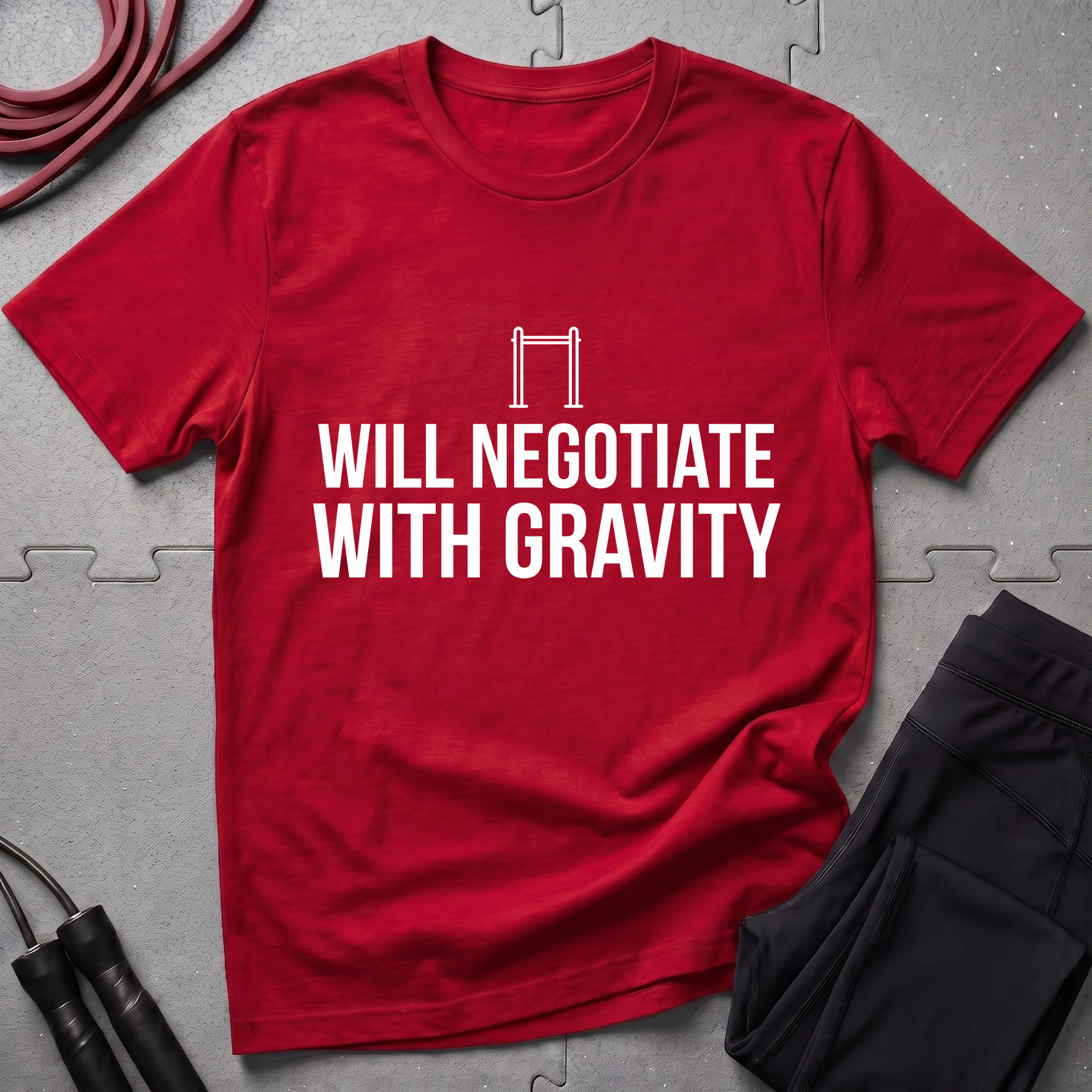Will Negotiate With Gravity T-Shirt