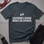 Calisthenics Because Weights are Expensive T-Shirt