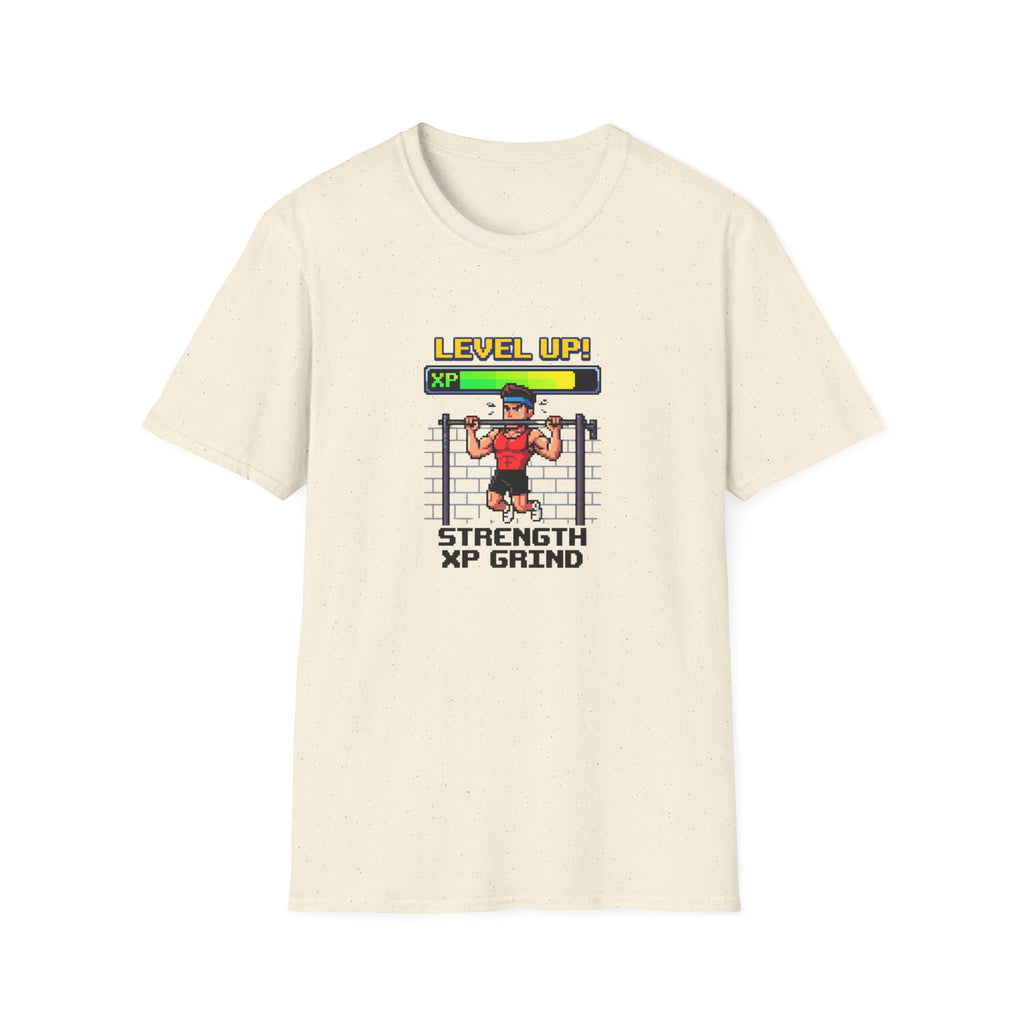 Level Up Strength Xp Grind Tshirt