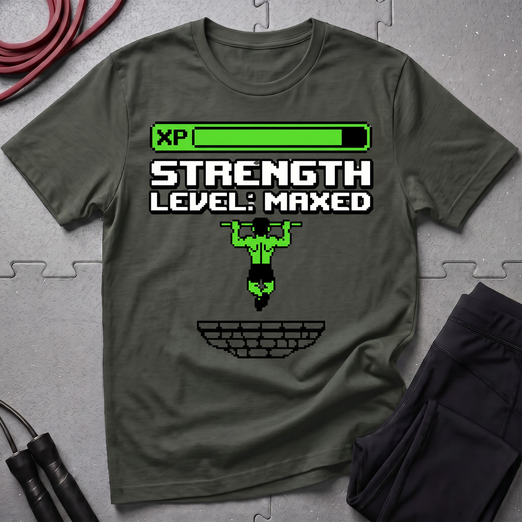 Strength Level Maxed T-Shirt