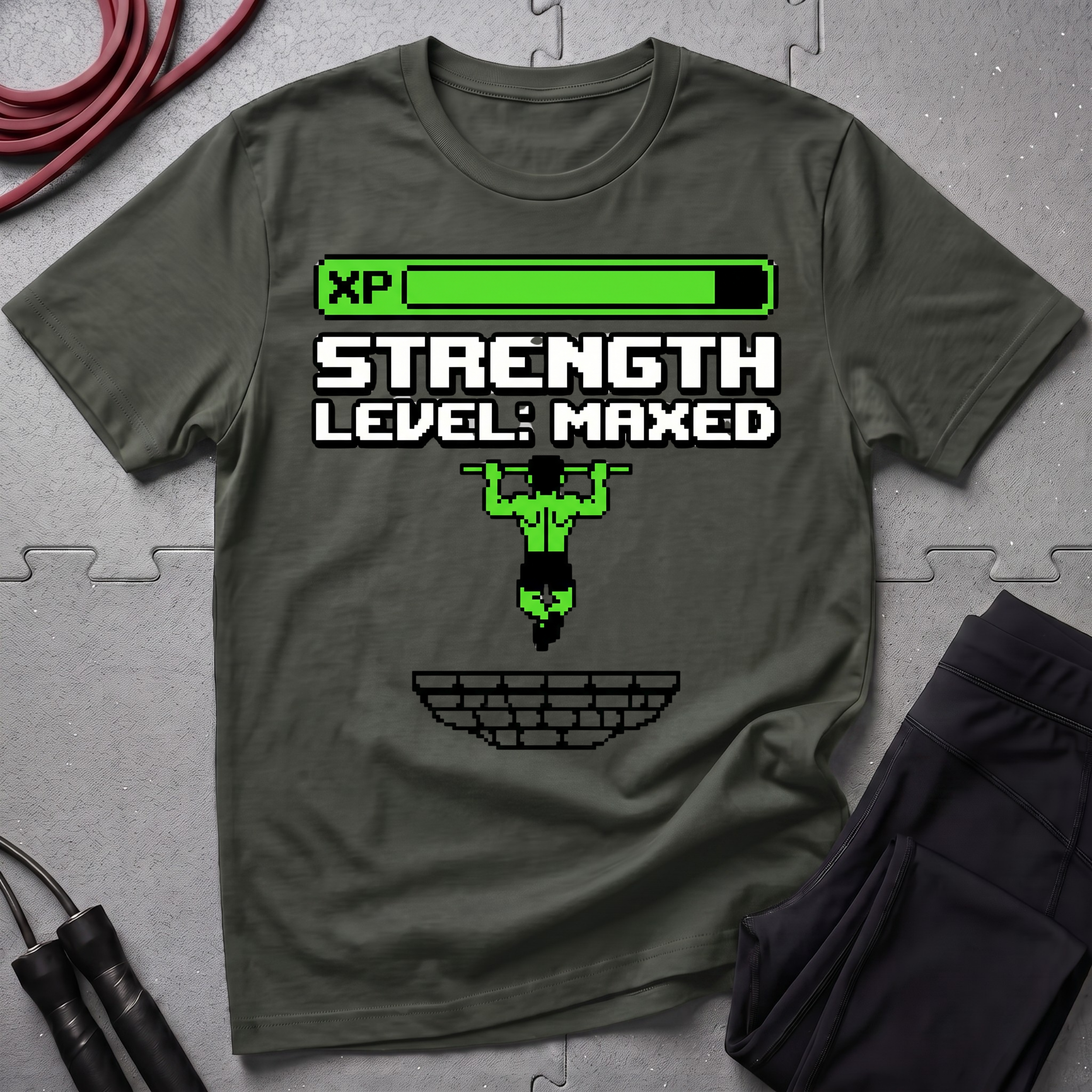 Strength Level Maxed T-Shirt
