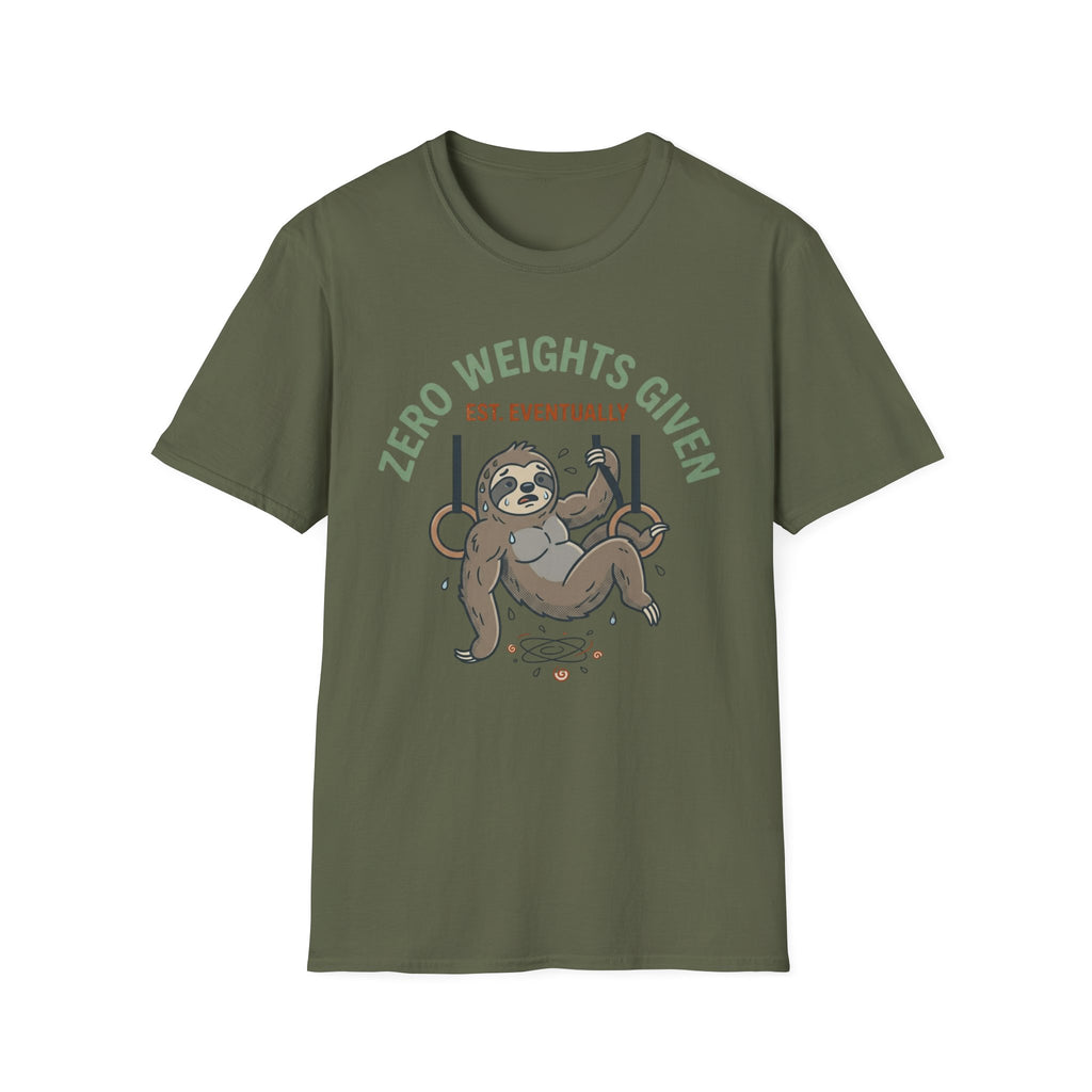 Zero Weights Given T-Shirt