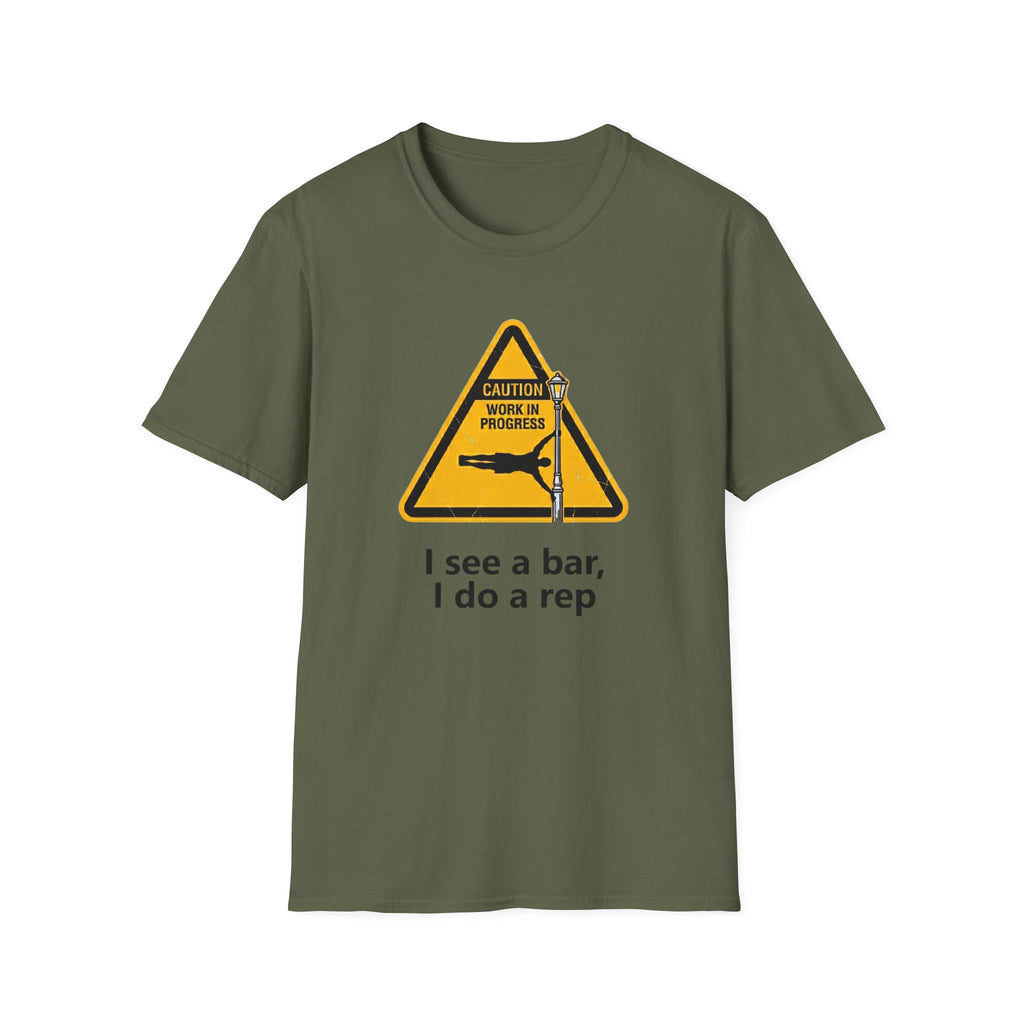 I see a bar T-Shirt