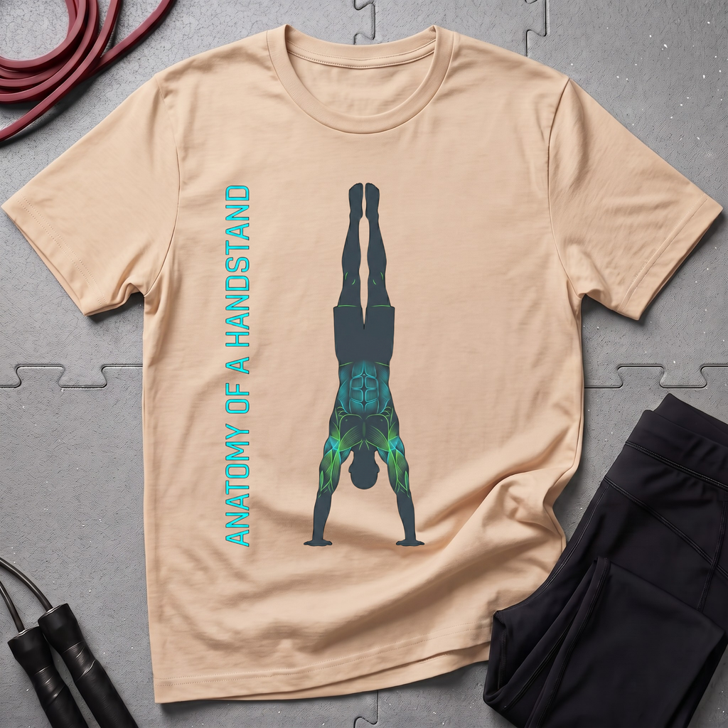 Anatomy of a Handstand T-Shirt