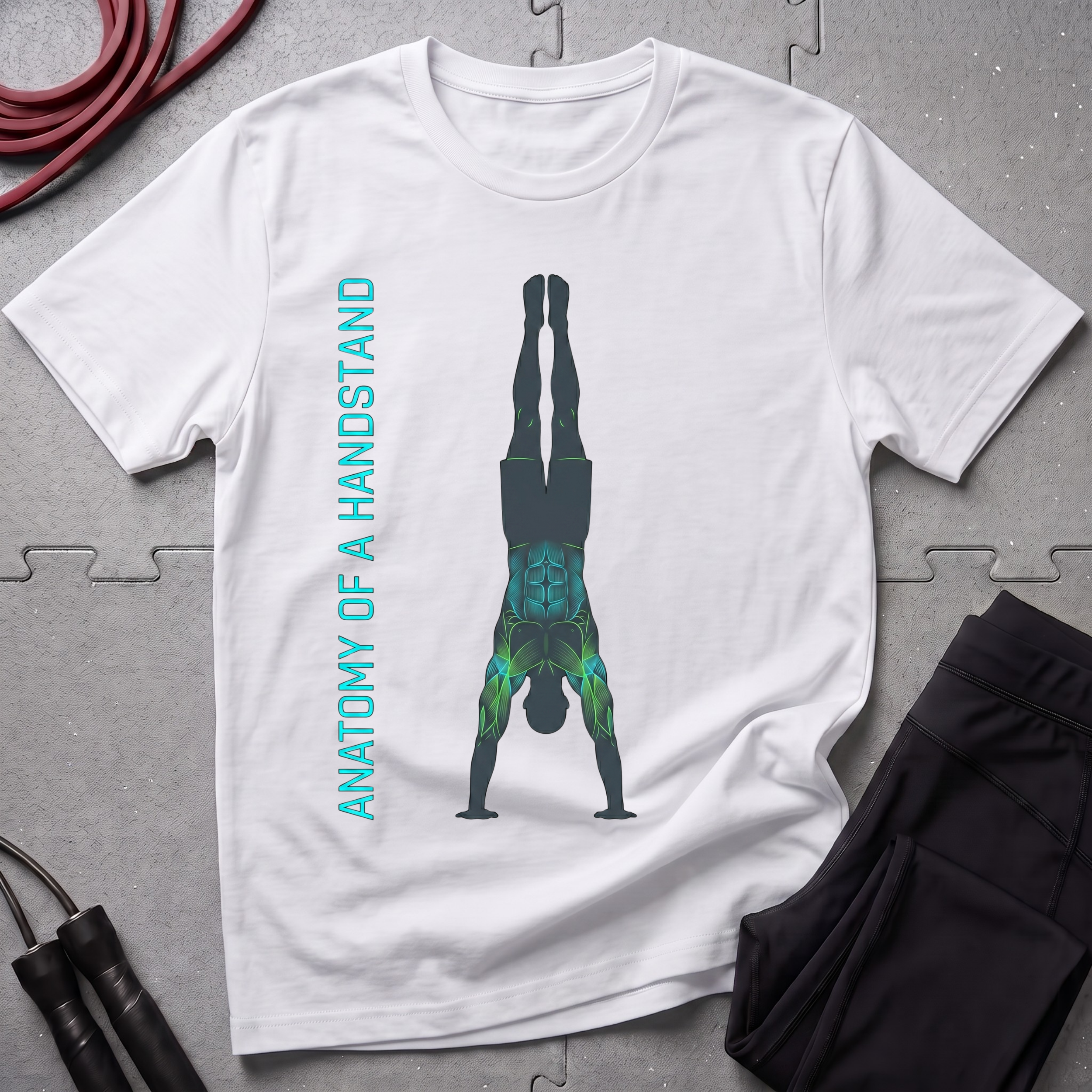 Anatomy of a Handstand T-Shirt