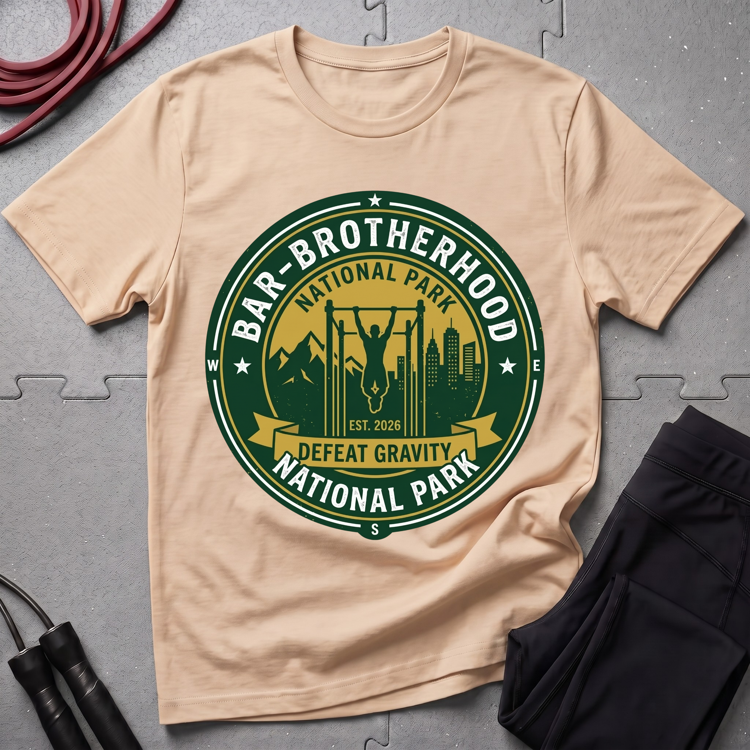 Bar-Brotherhood Defeat Gravity Tshirt