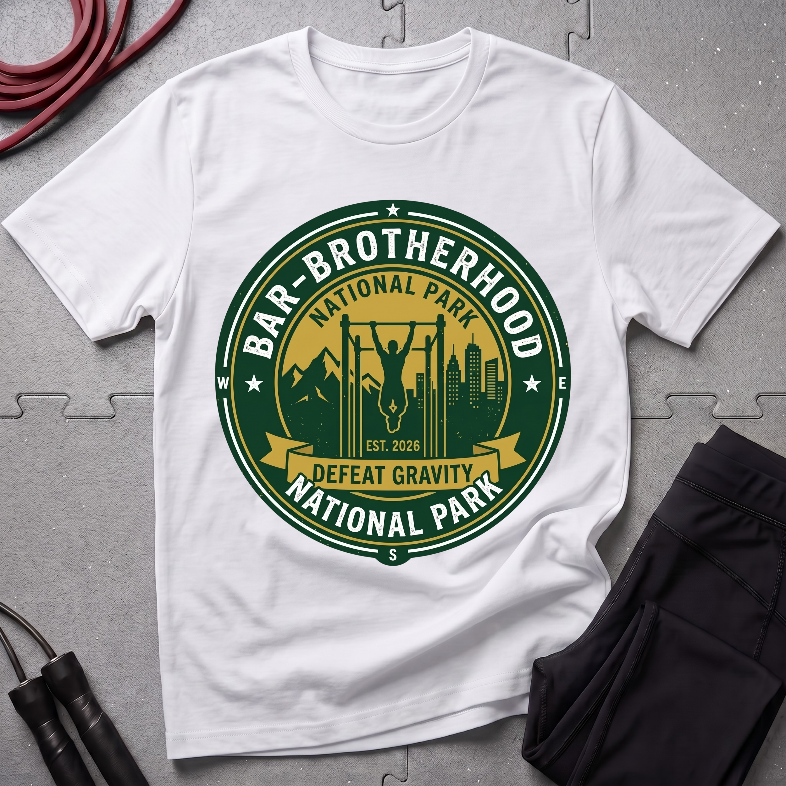 Bar-Brotherhood Defeat Gravity Tshirt