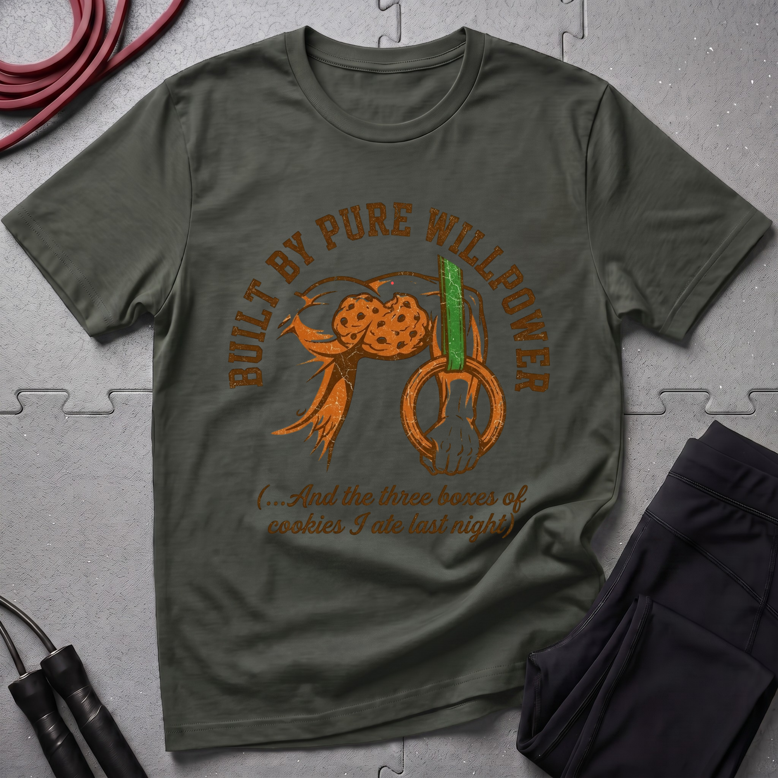 Built By Pure Willpower T-Shirt