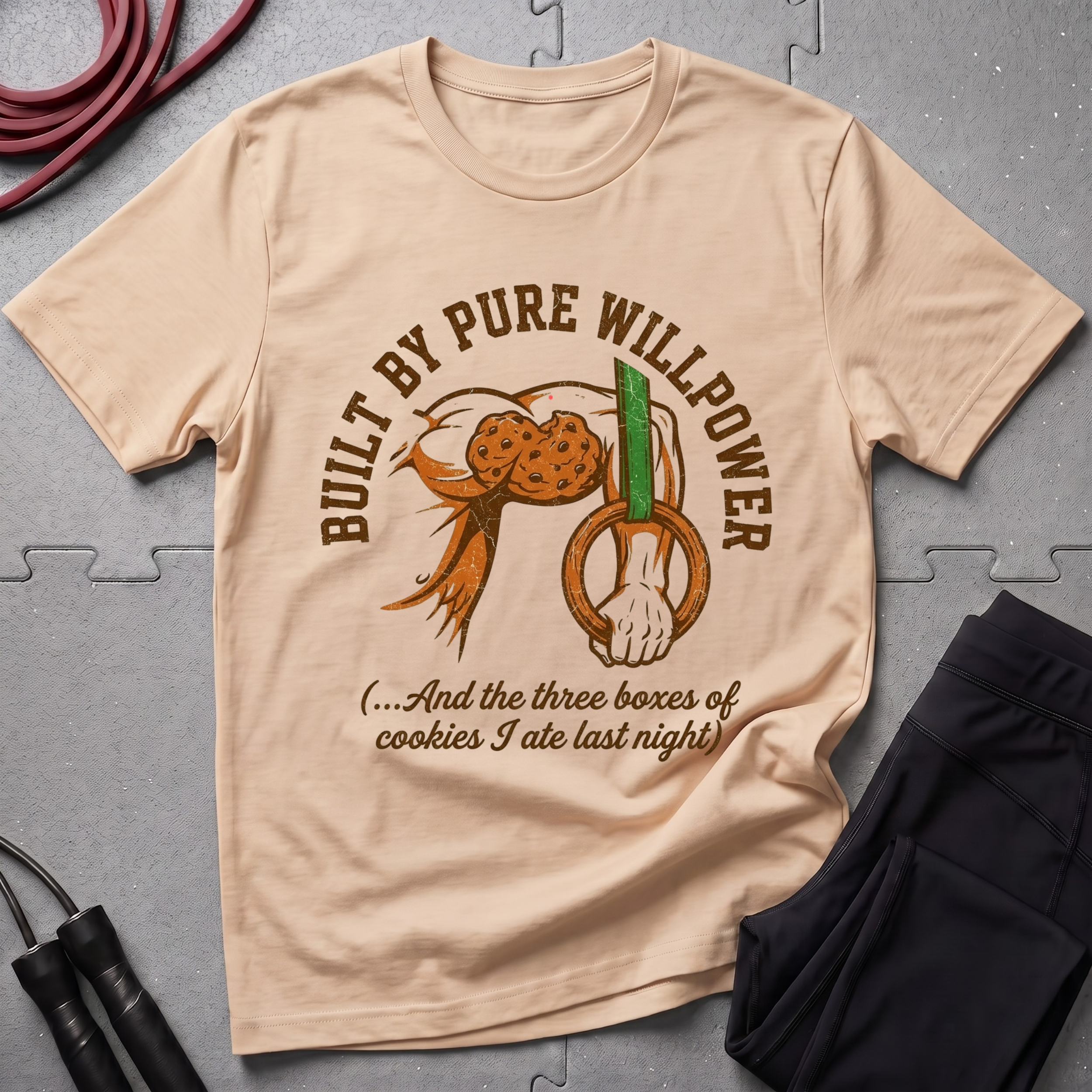 Built By Pure Willpower T-Shirt