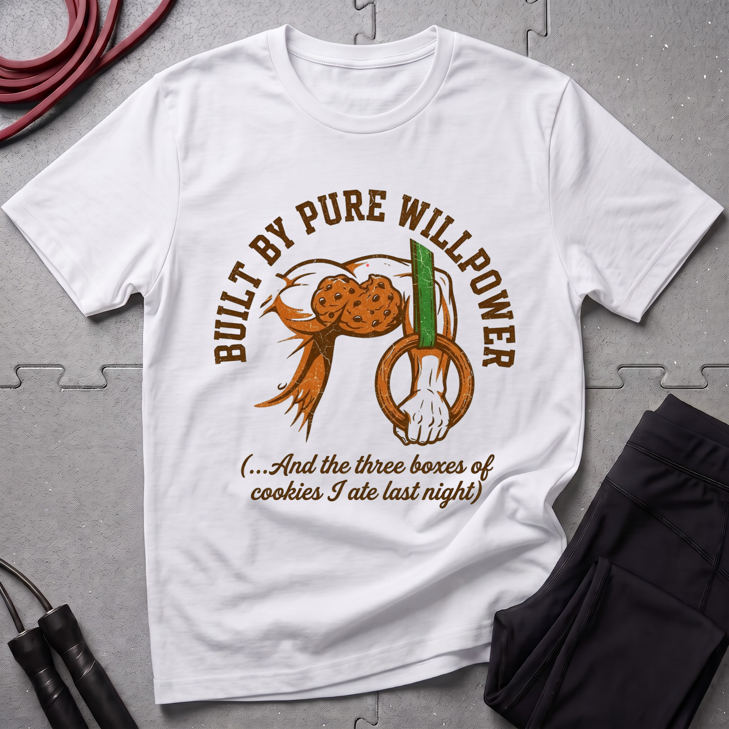 Built By Pure Willpower T-Shirt