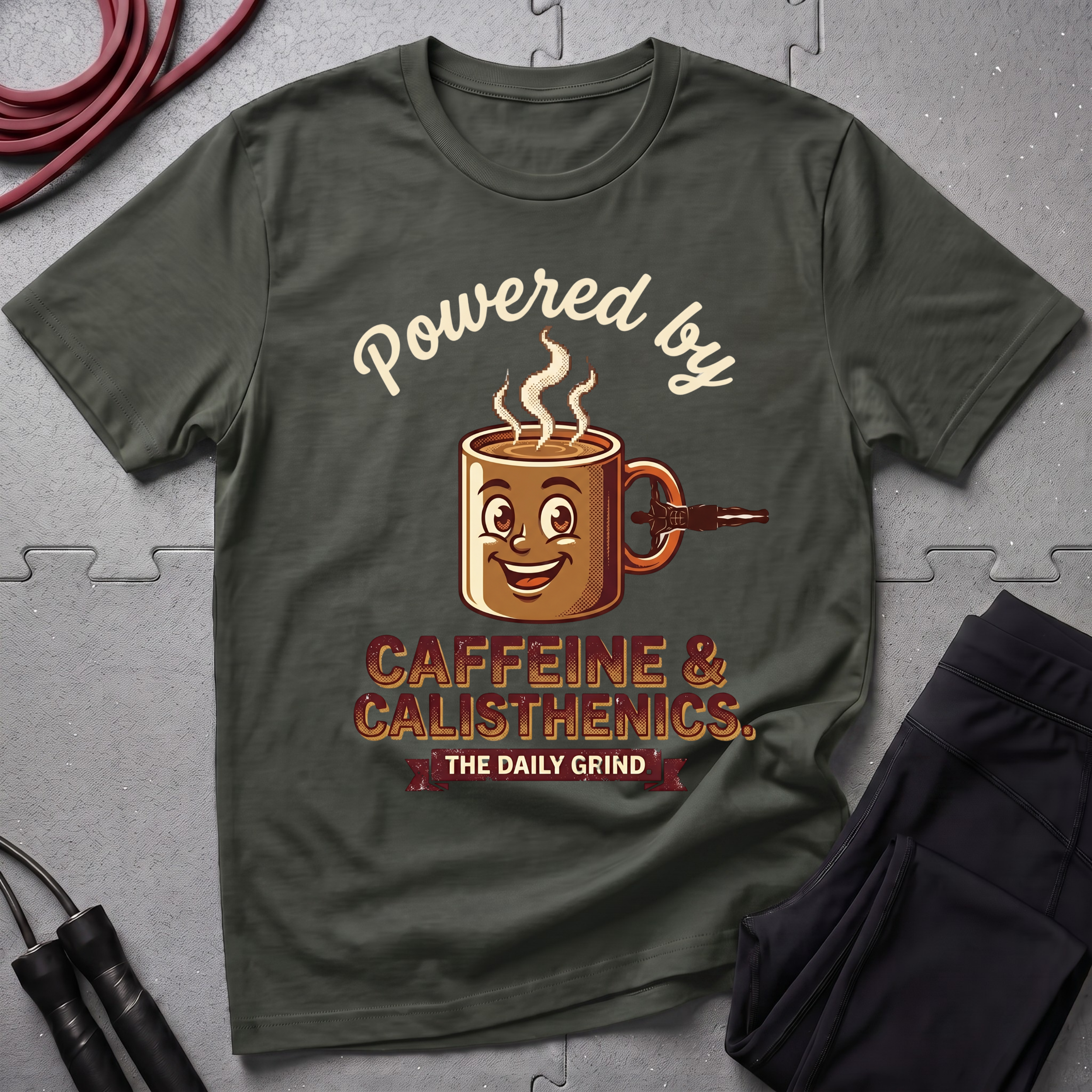 Caffeine Calisthenics T-Shirt
