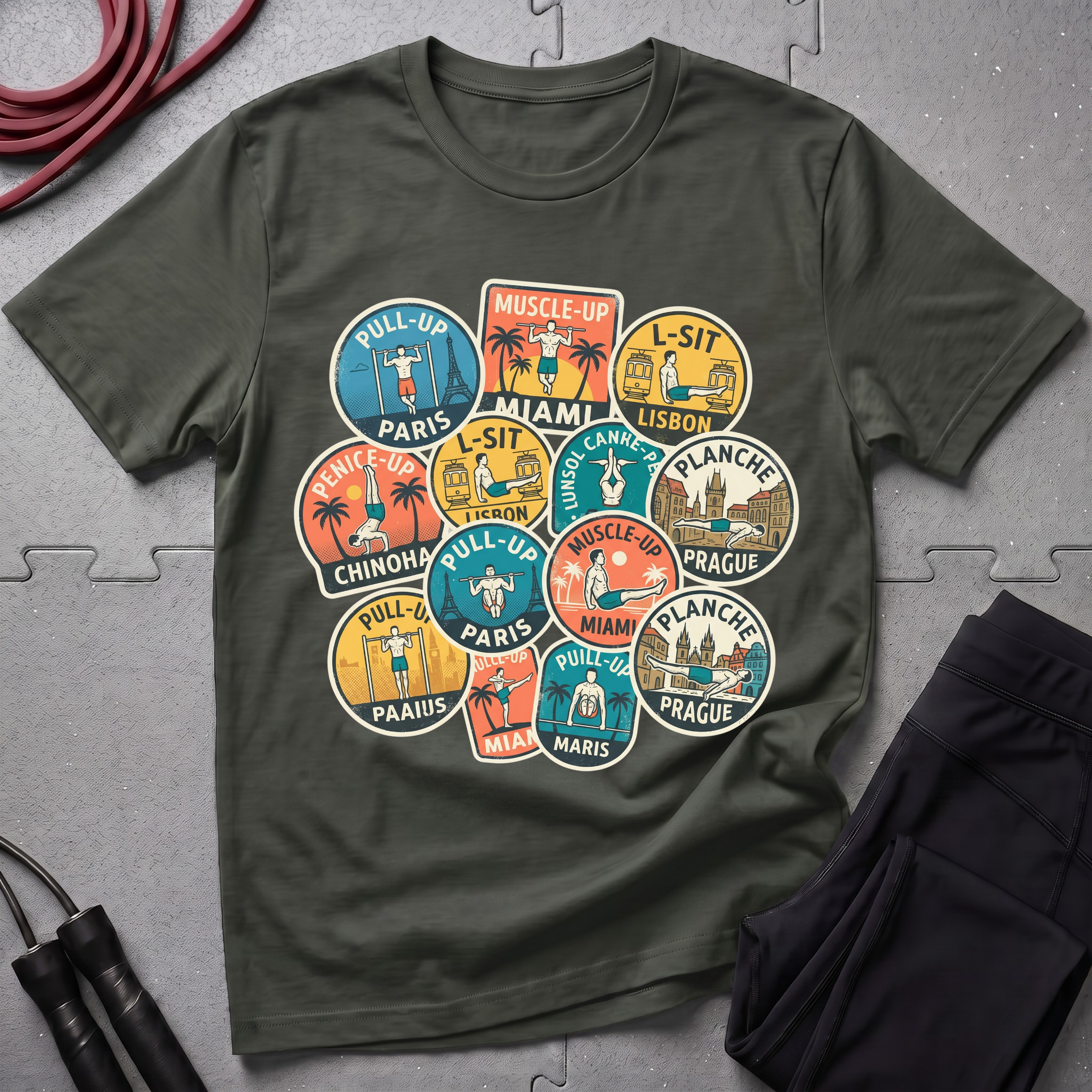 Calisthenics World Tour T-Shirt