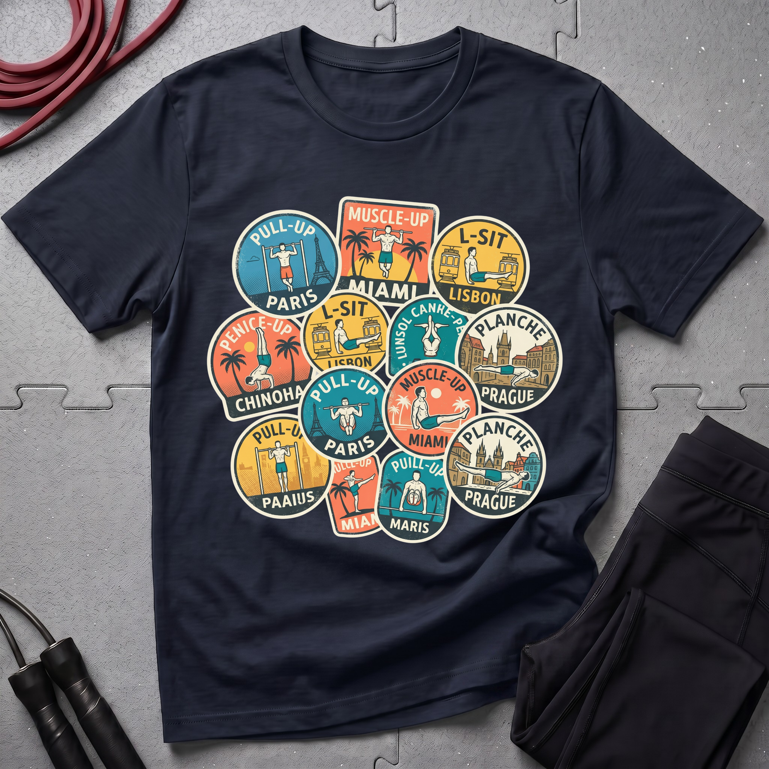 Calisthenics World Tour T-Shirt