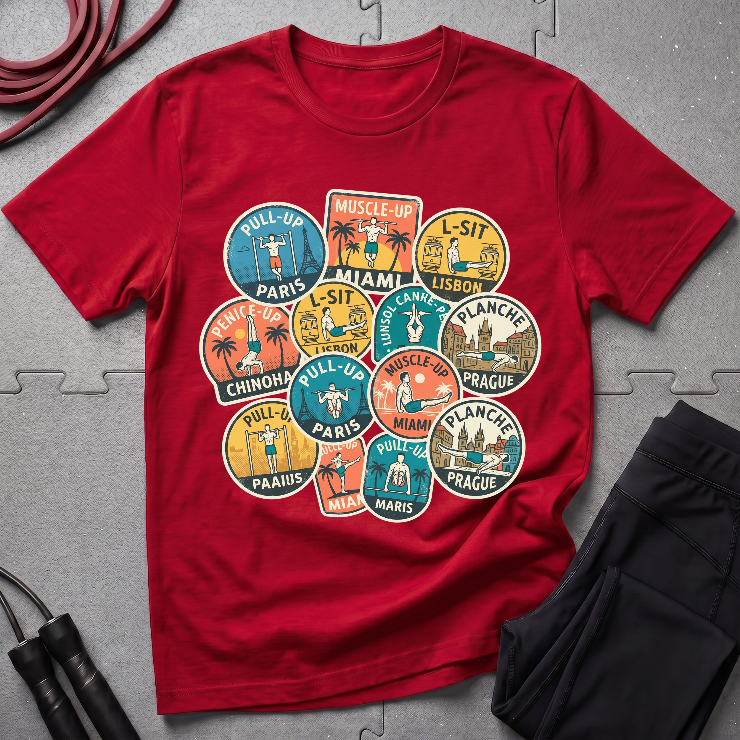 Calisthenics World Tour T-Shirt