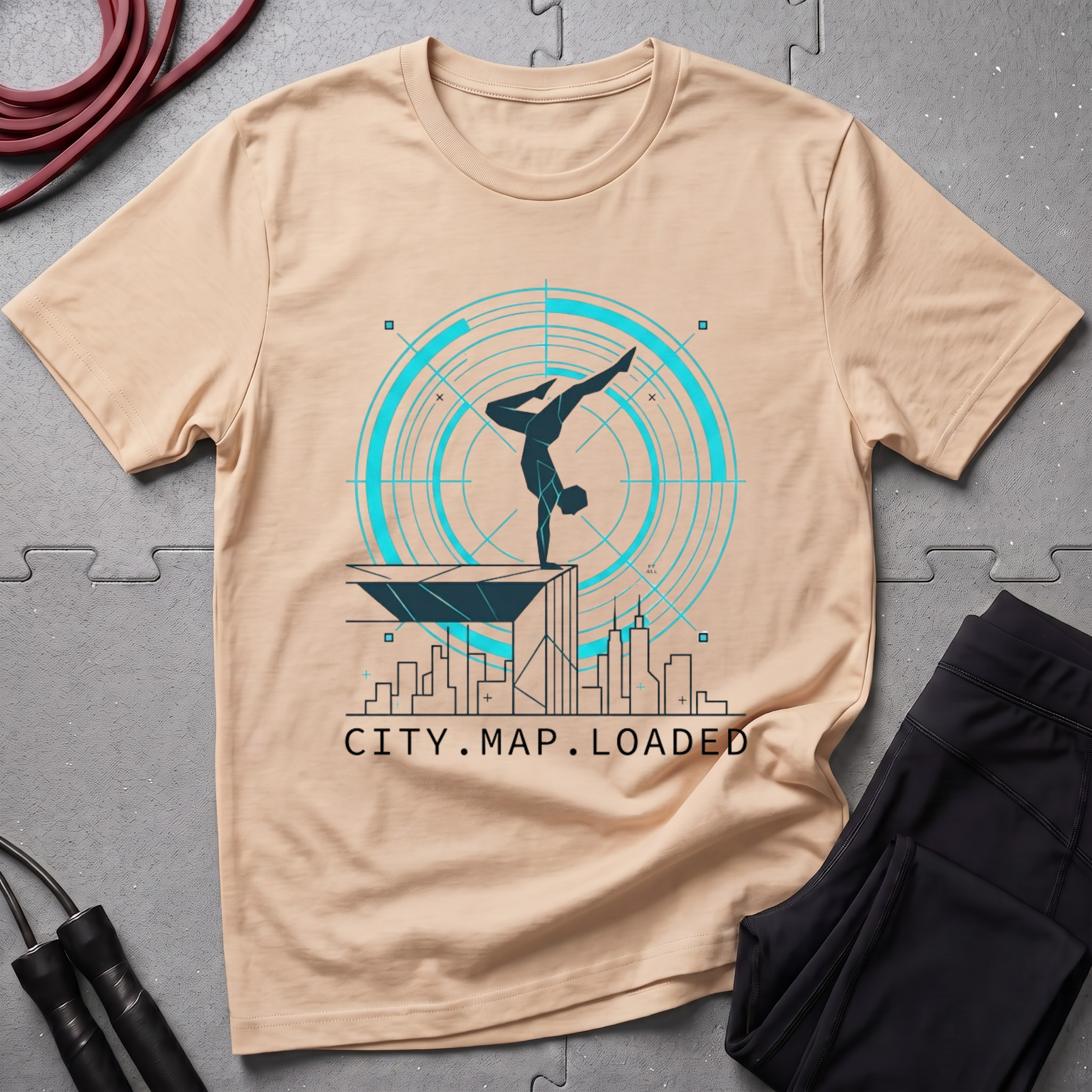 City Map Loaded T-Shirt