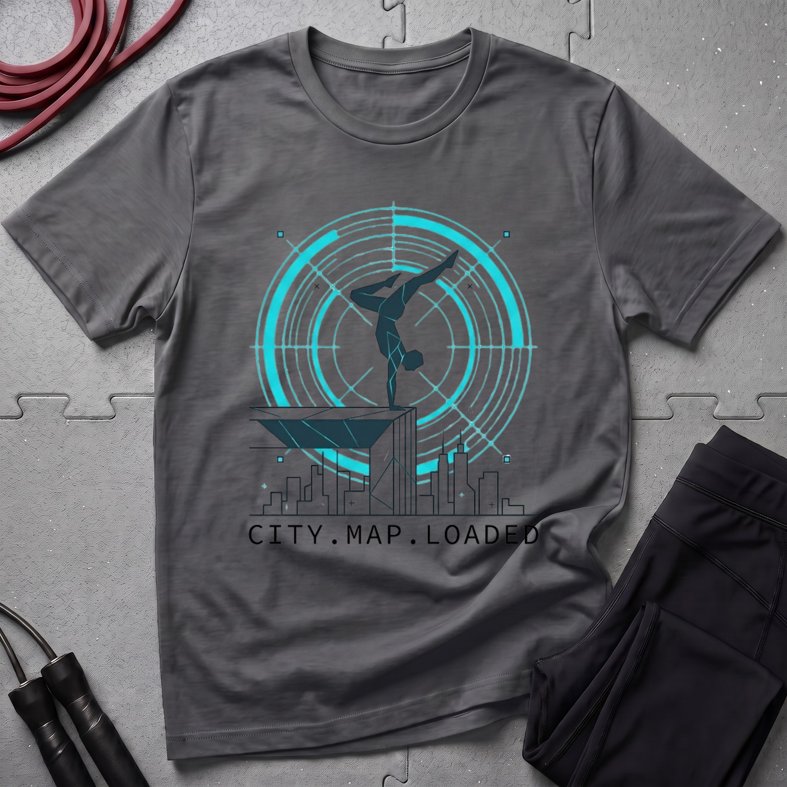 City Map Loaded T-Shirt