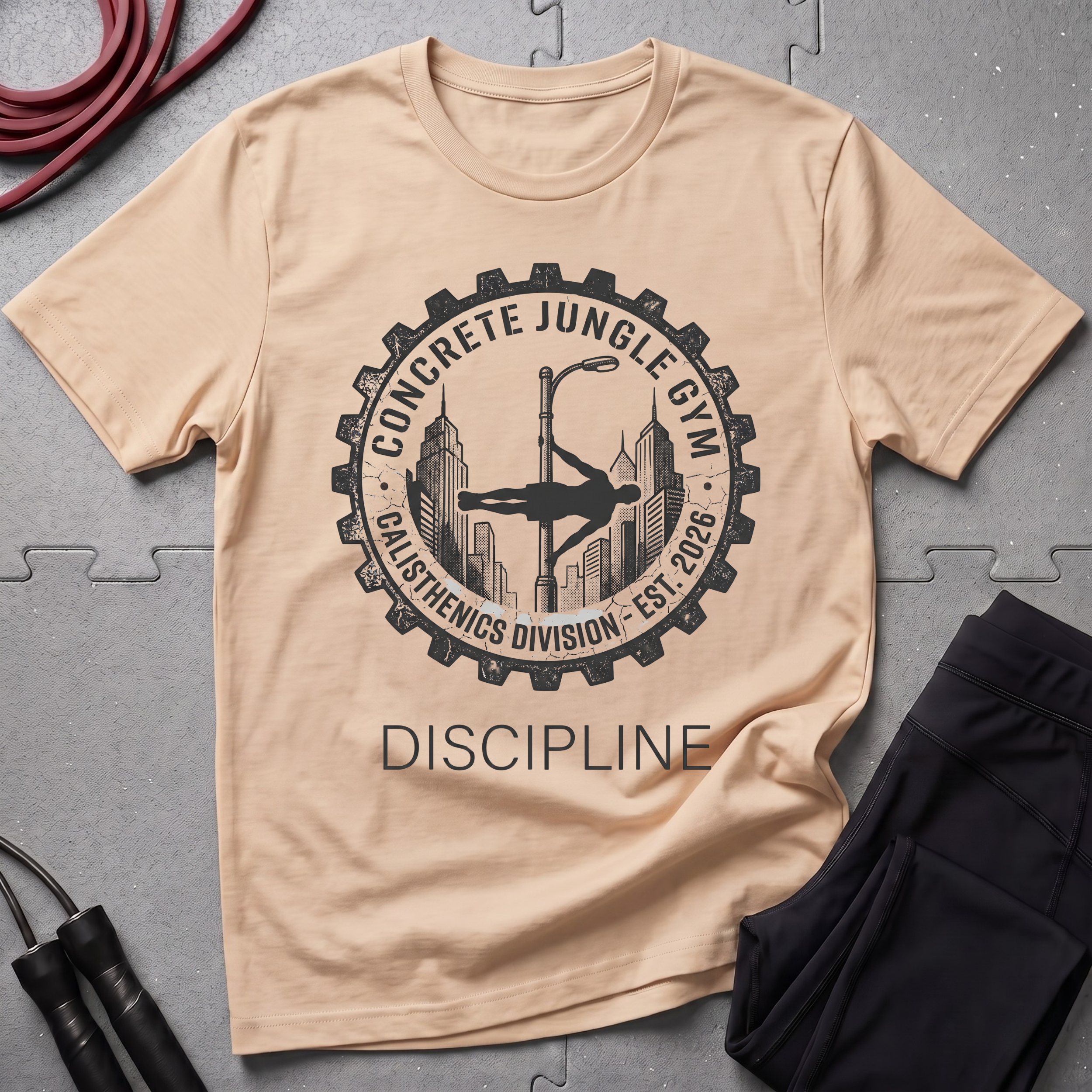 Concrete Jungle Gym T-Shirt