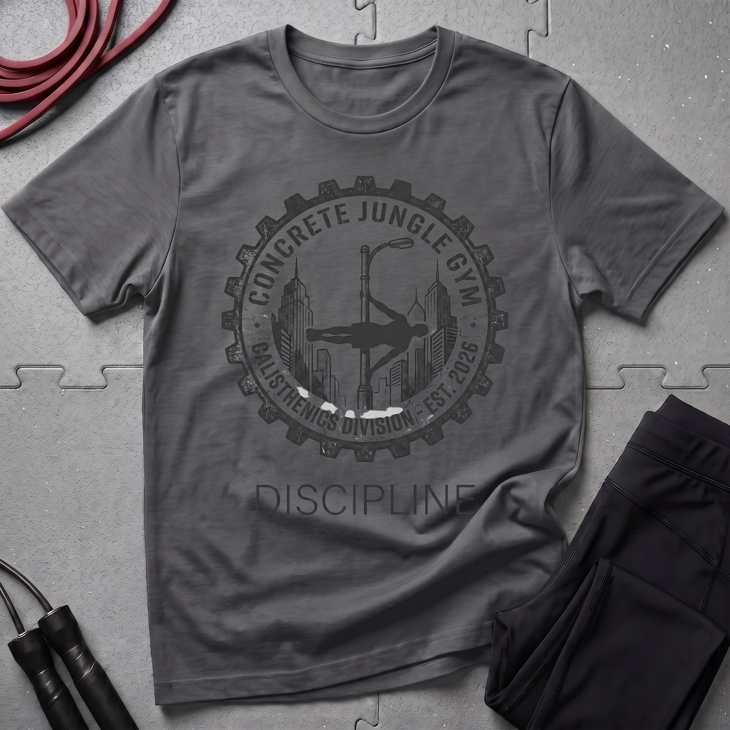 Concrete Jungle Gym T-Shirt