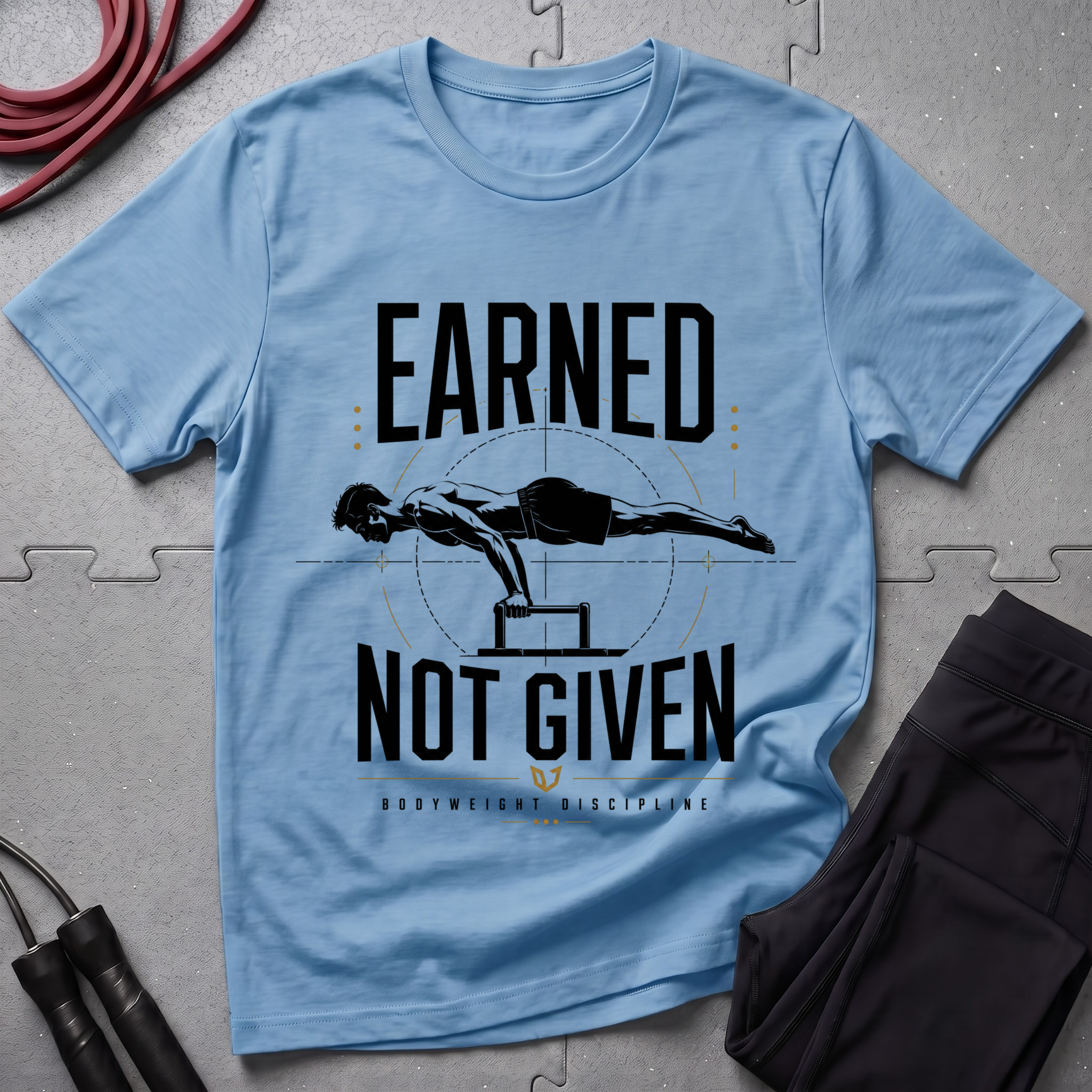 Earned Not Given Fitness T-Shirt