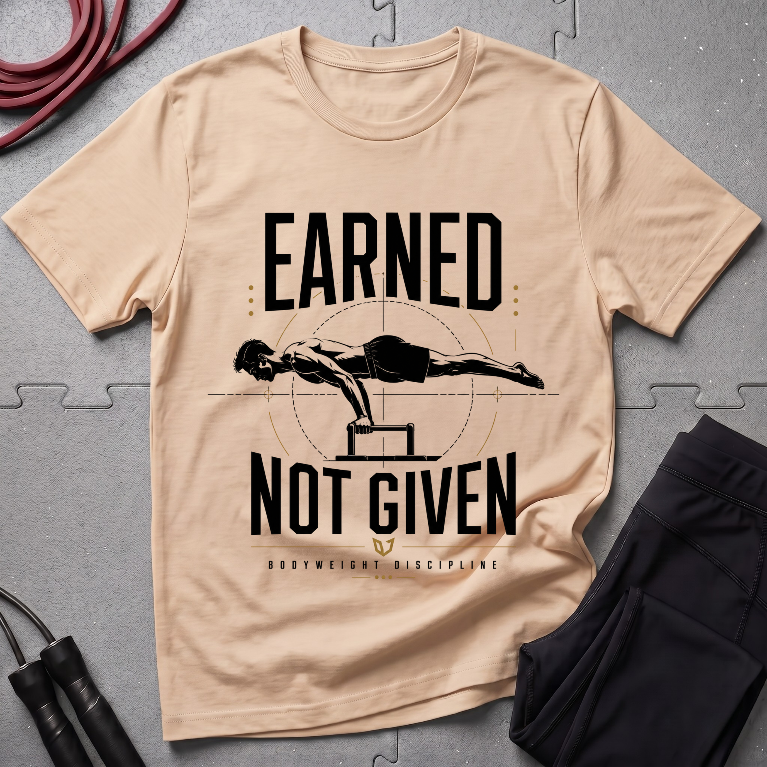 Earned Not Given Fitness T-Shirt