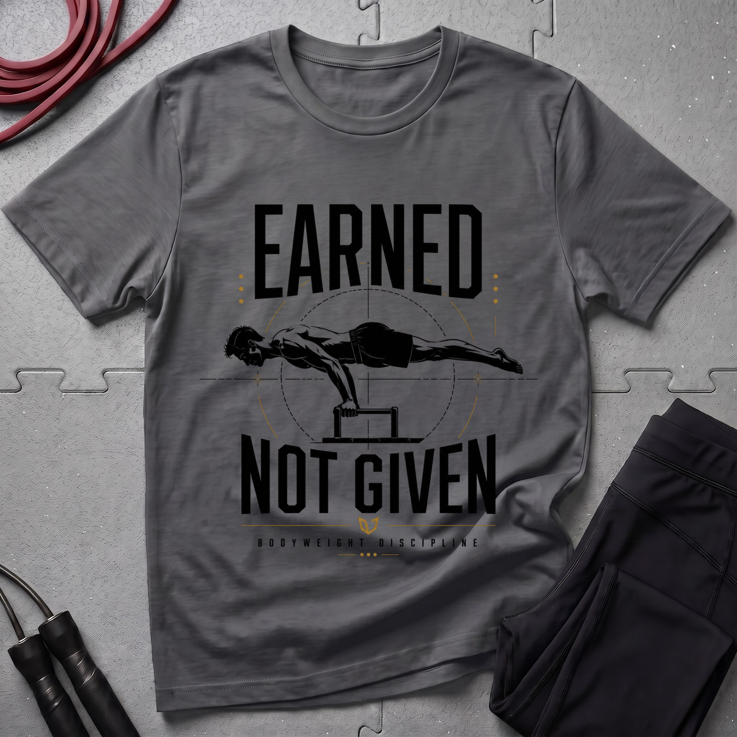 Earned Not Given Fitness T-Shirt