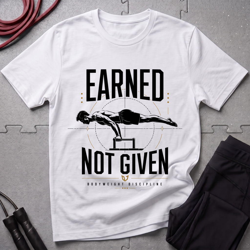 Earned Not Given Fitness T-Shirt