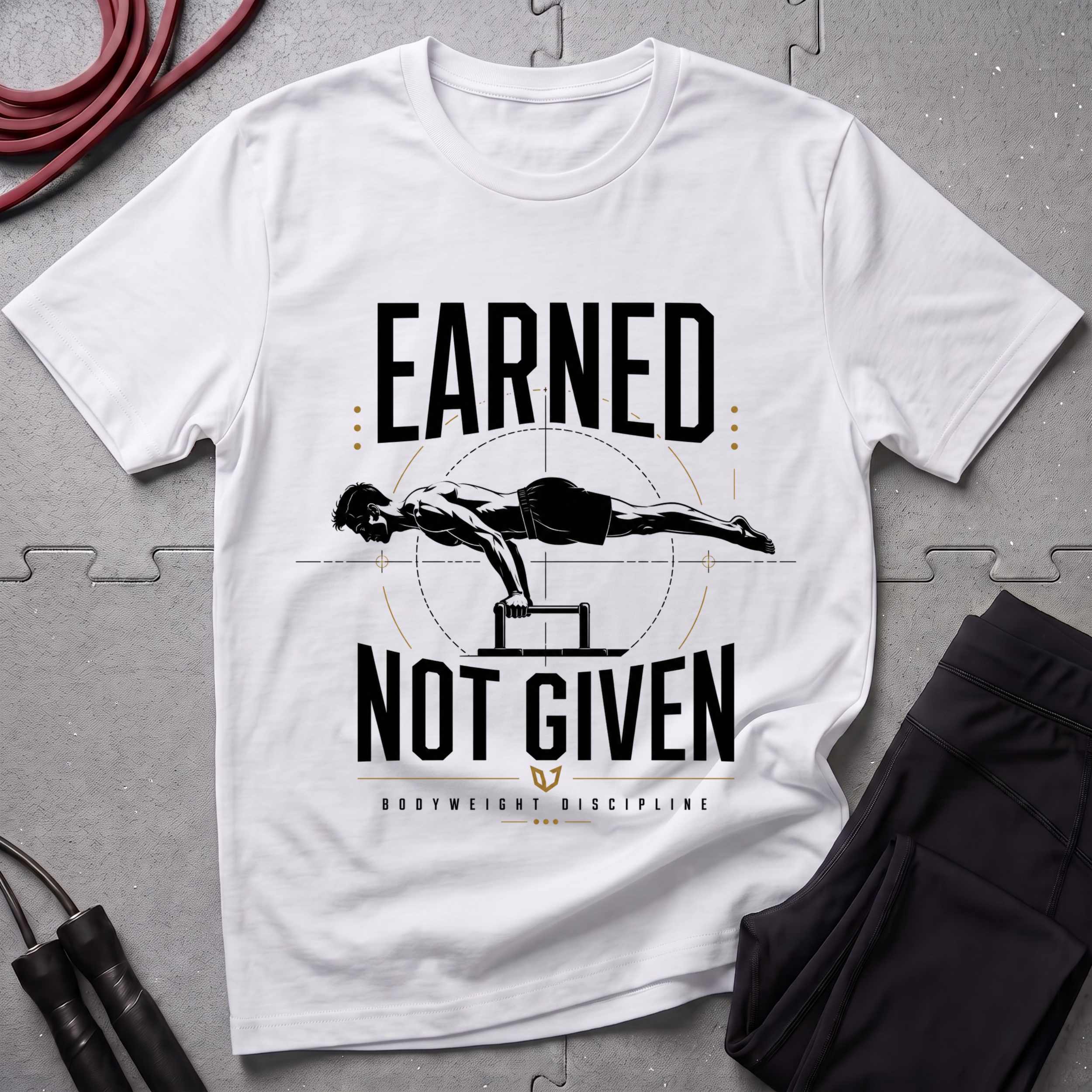 Earned Not Given Fitness T-Shirt