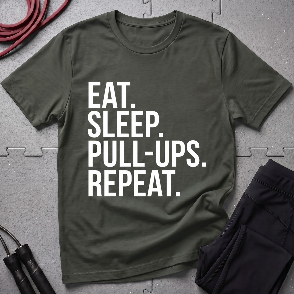 Eat Sleep Pull-Ups Repeat T-Shirt