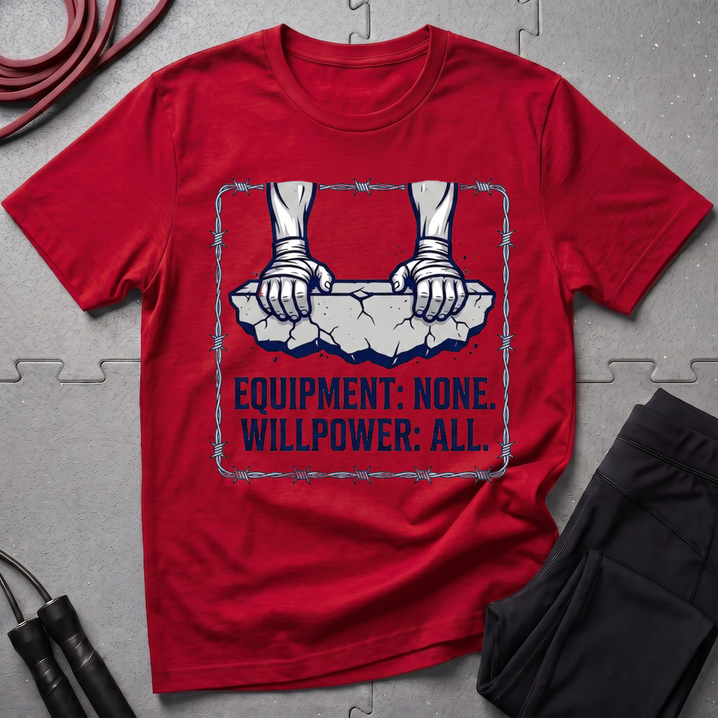 Equipment None Willpower All T-Shirt