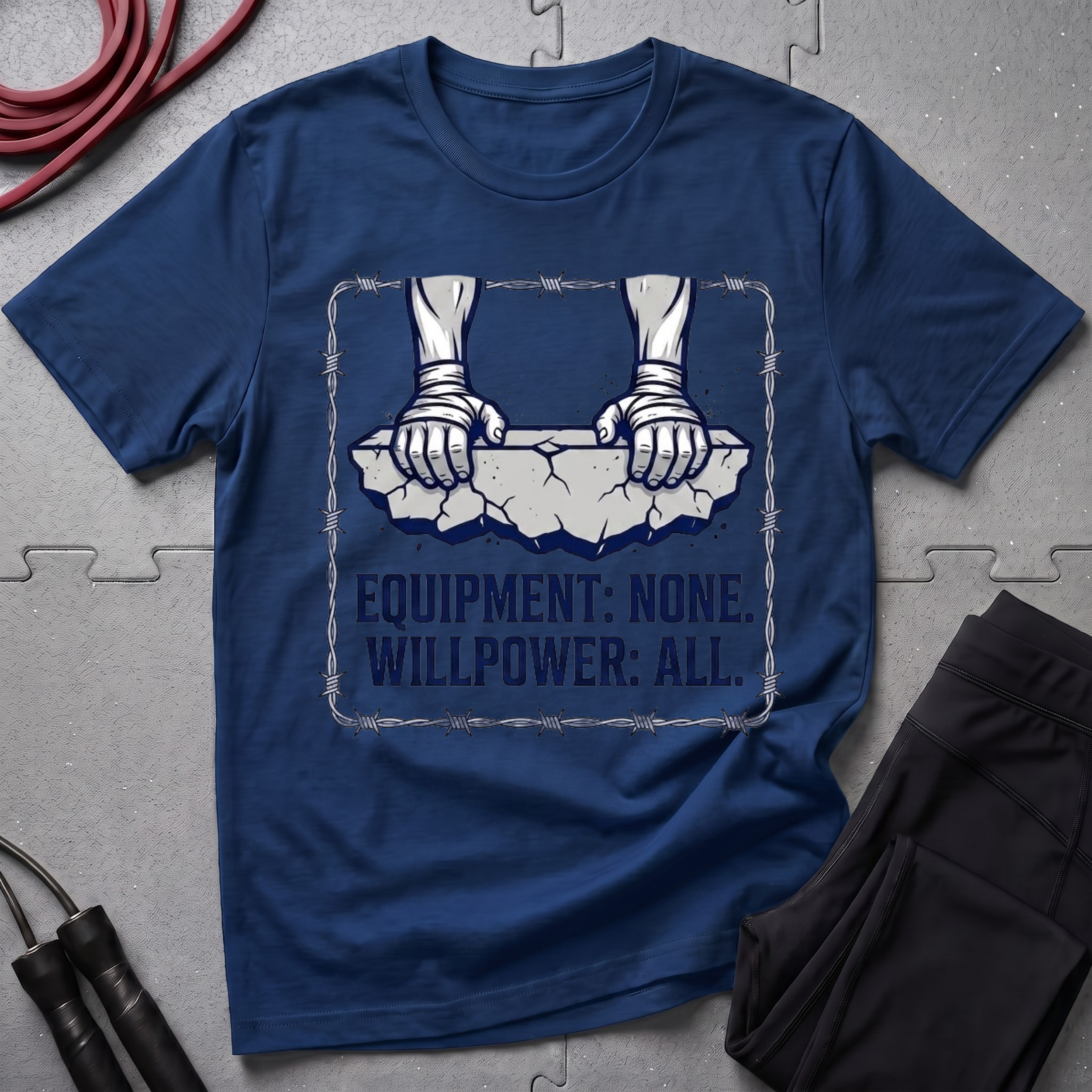 Equipment None Willpower All T-Shirt