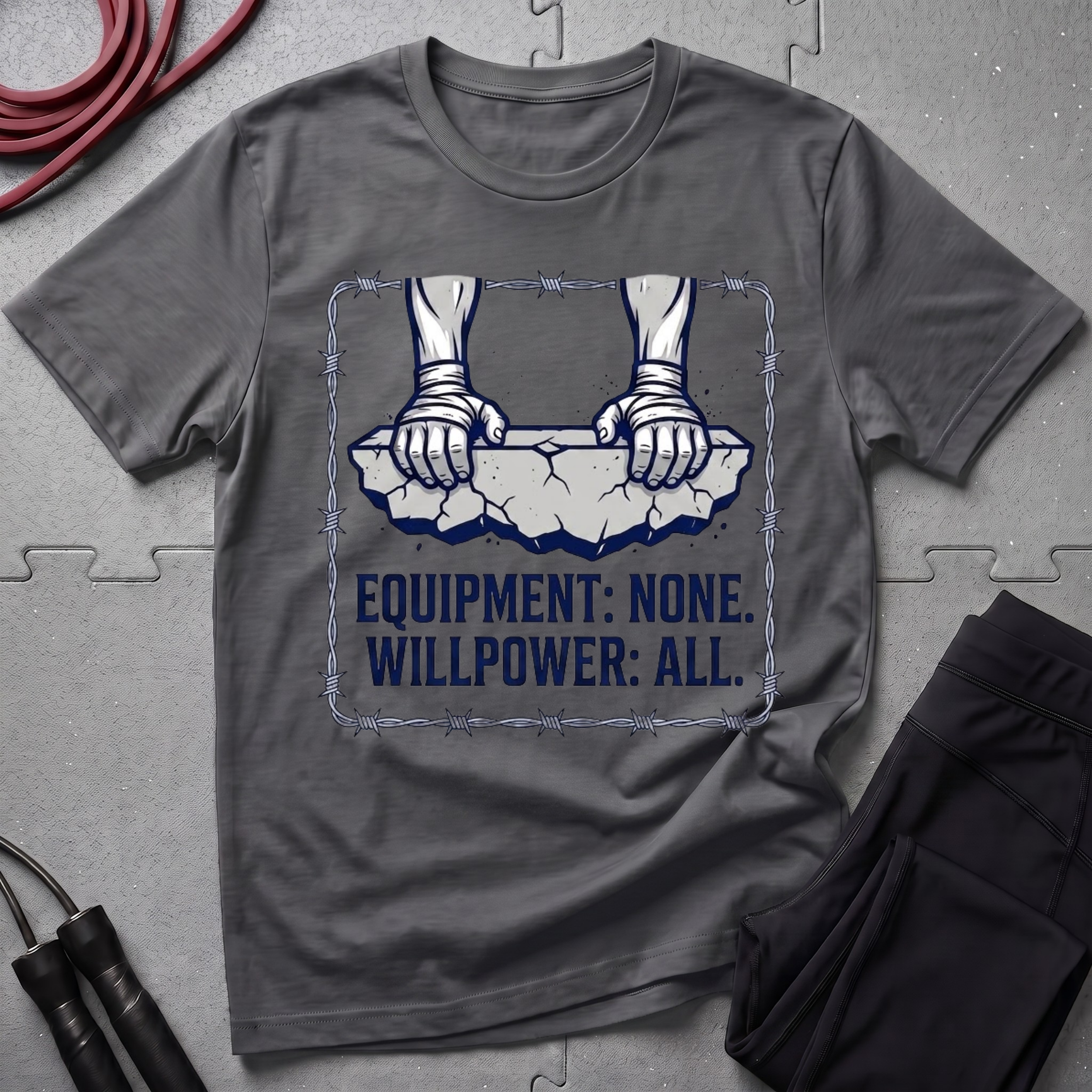 Equipment None Willpower All T-Shirt