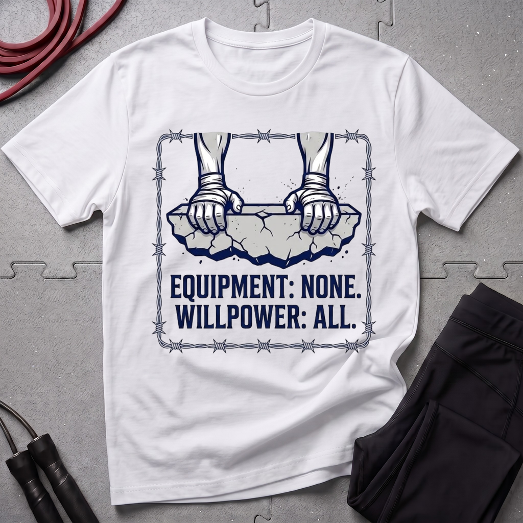 Equipment None Willpower All T-Shirt