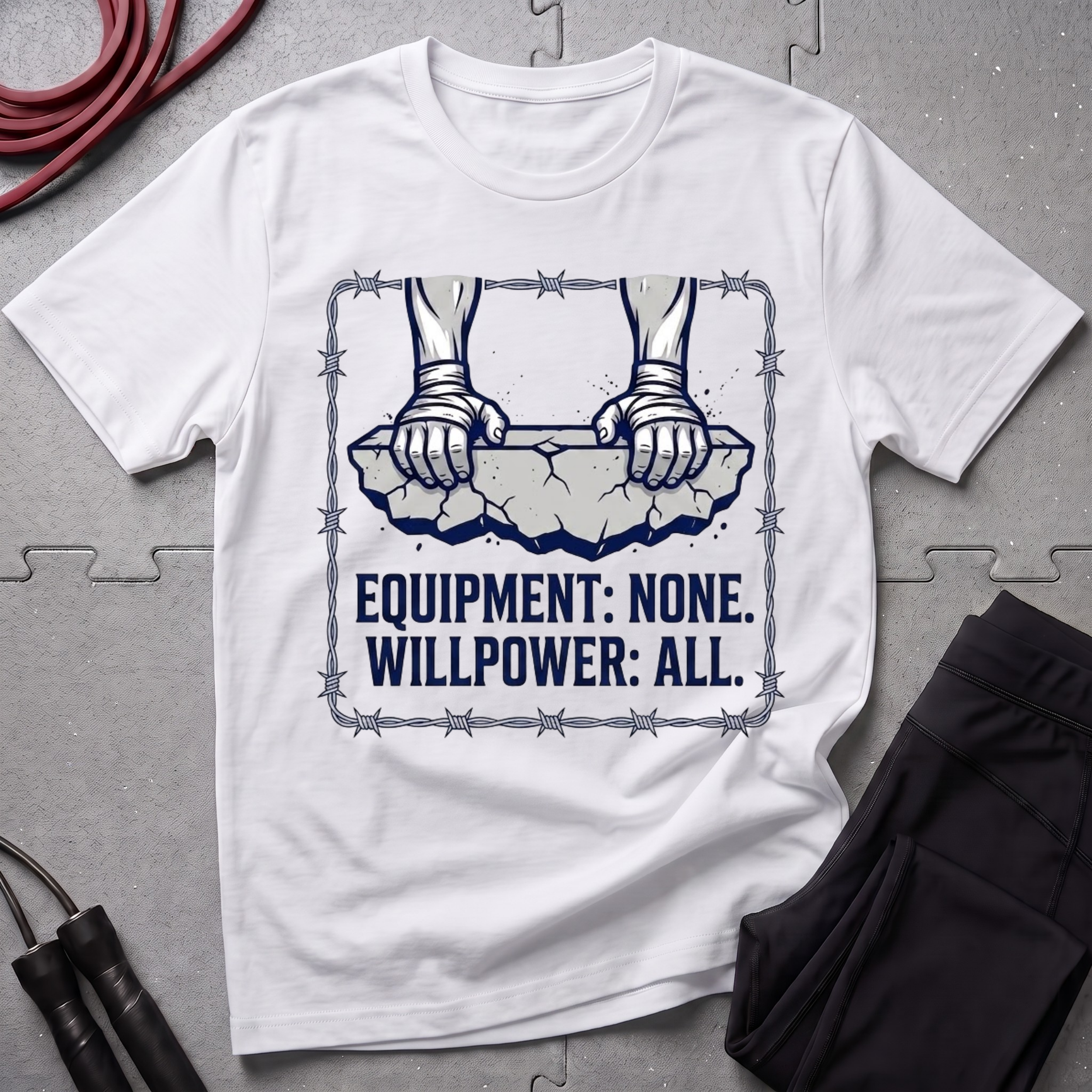 Equipment None Willpower All T-Shirt