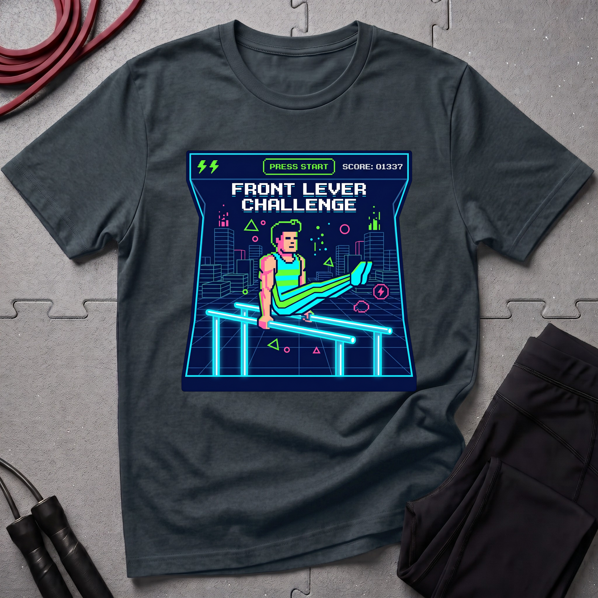 Front Lever Challenge T-Shirt