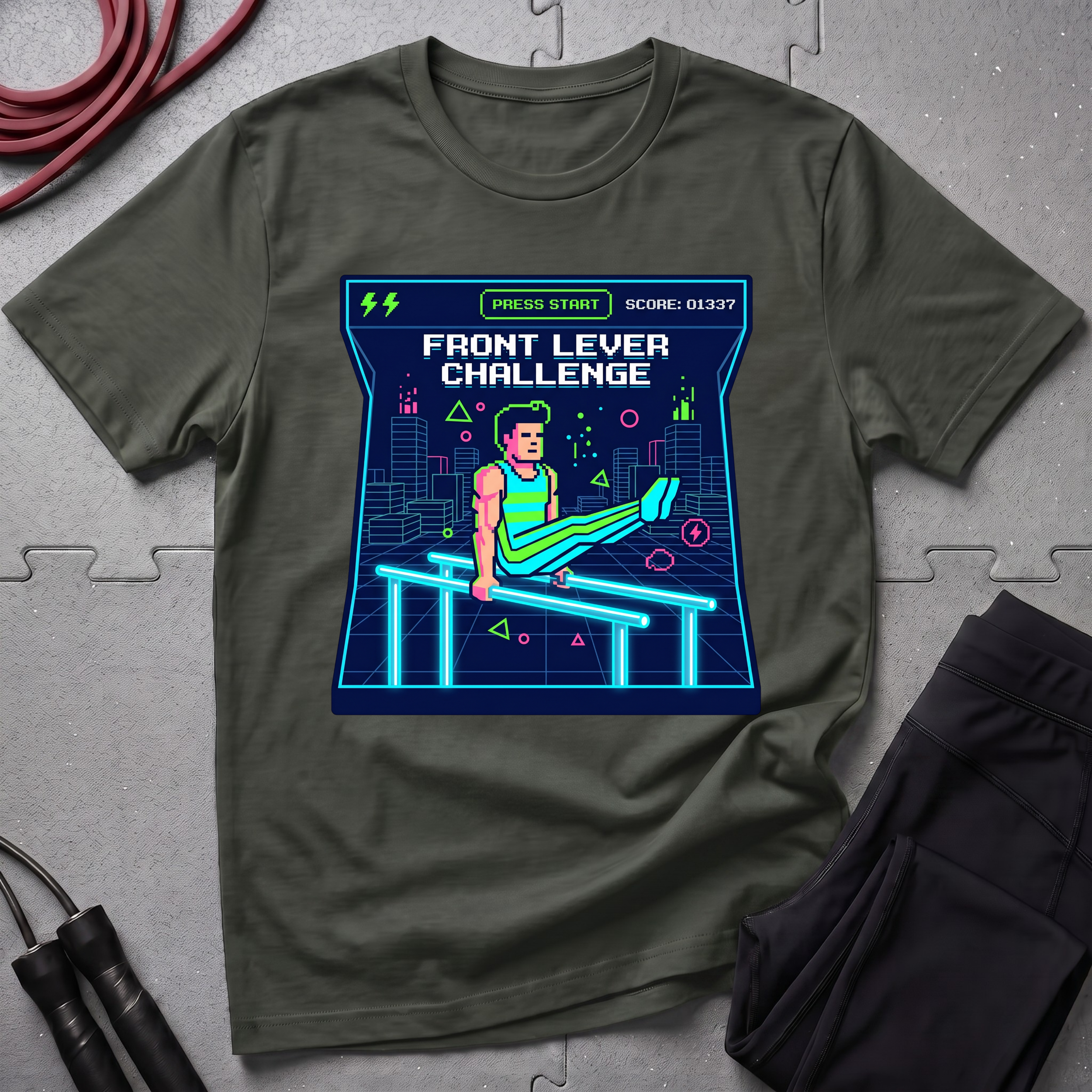 Front Lever Challenge T-Shirt