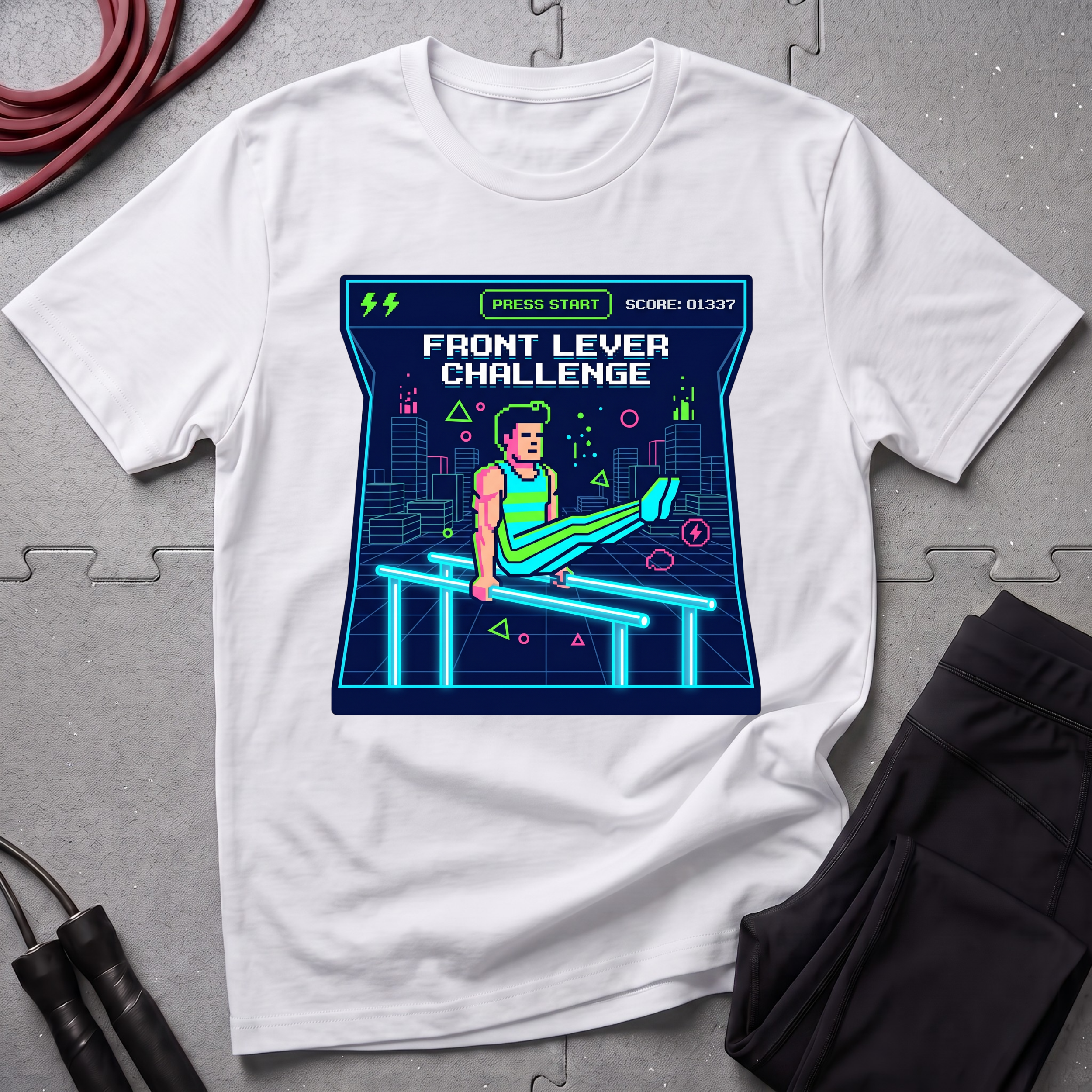 Front Lever Challenge T-Shirt