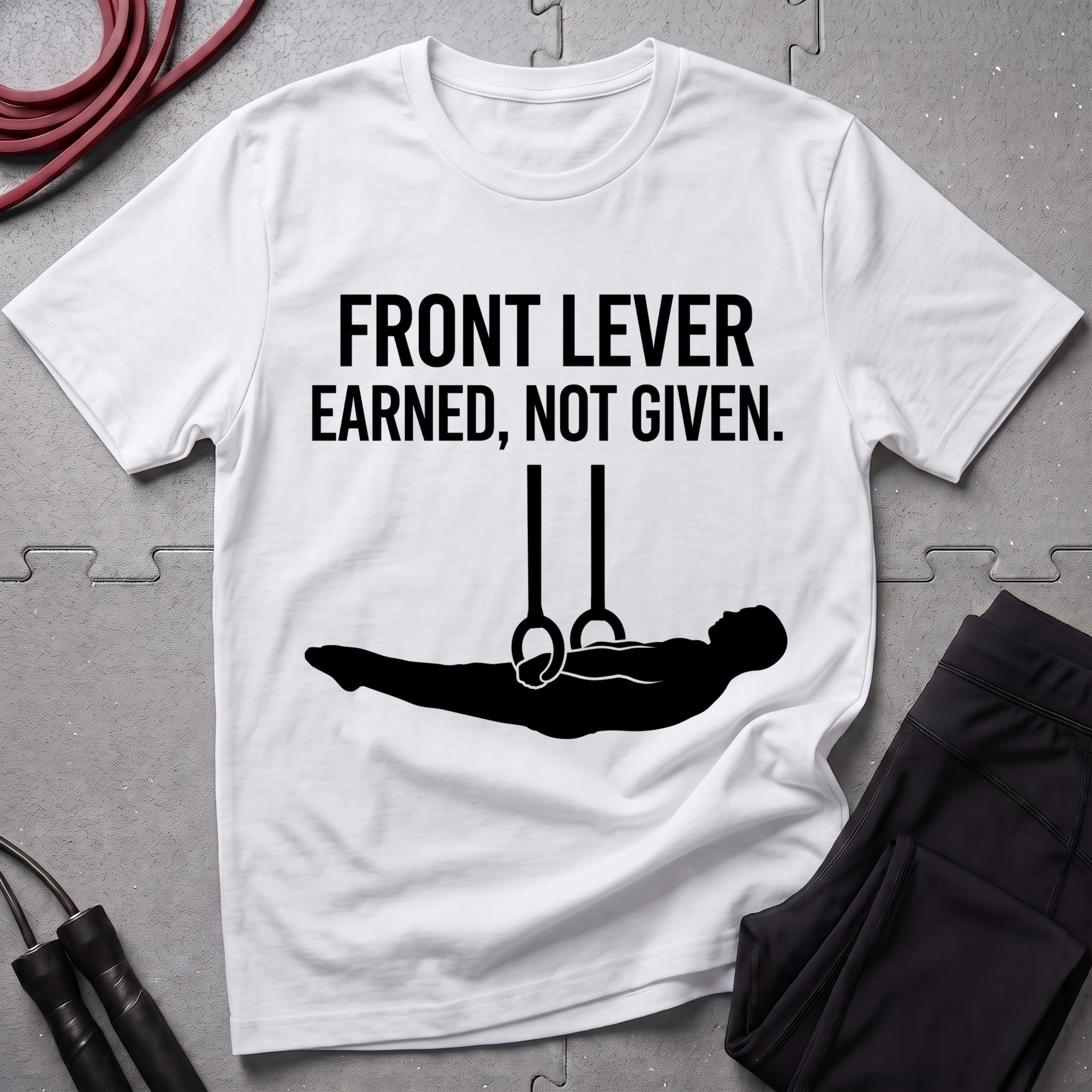 Front Lever Earned Not Given T-Shirt