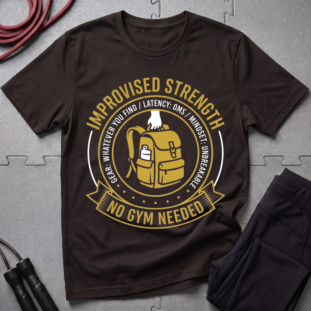 Improvised Strength No Gym Needed T-Shirt
