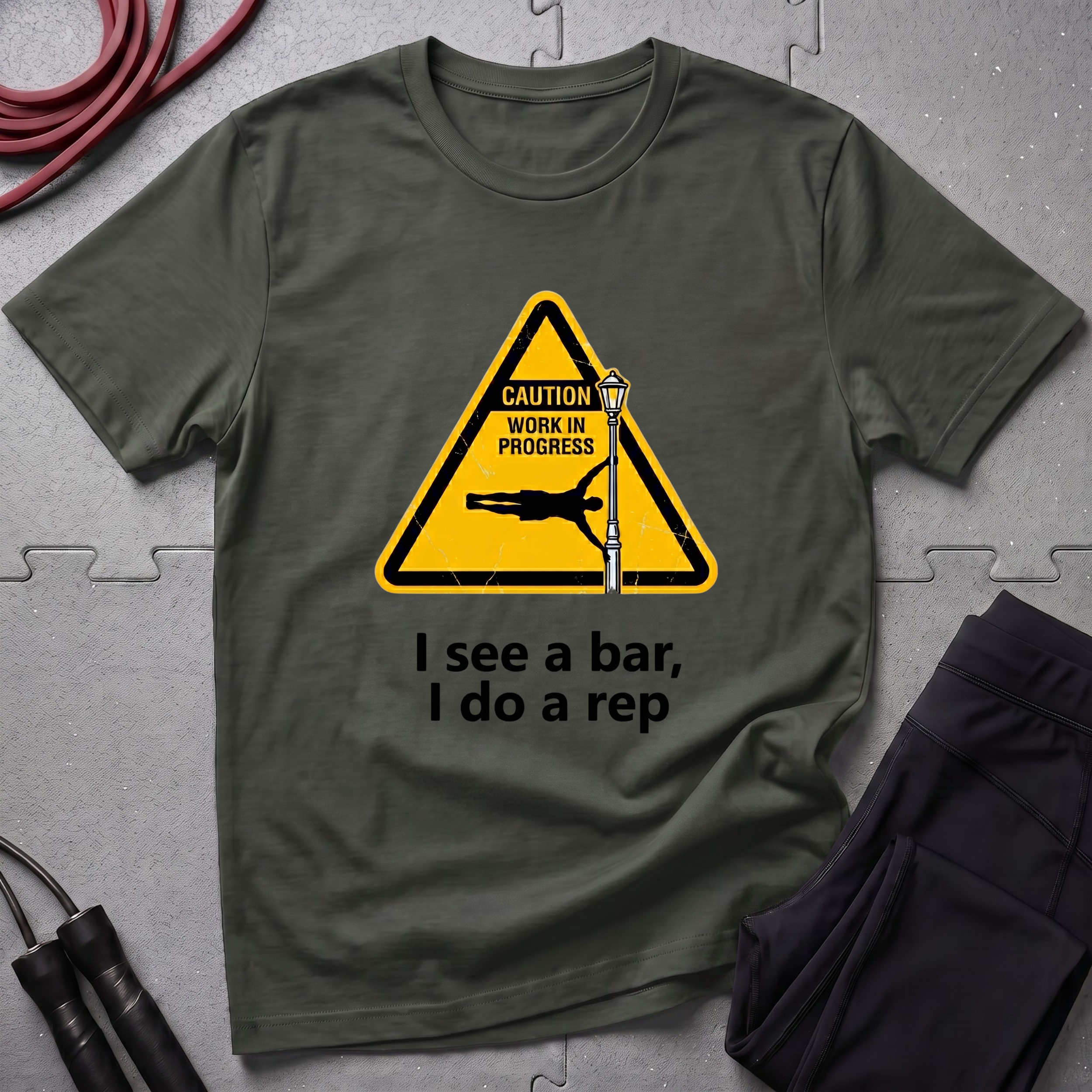 I see a bar I do a Rep T-Shirt