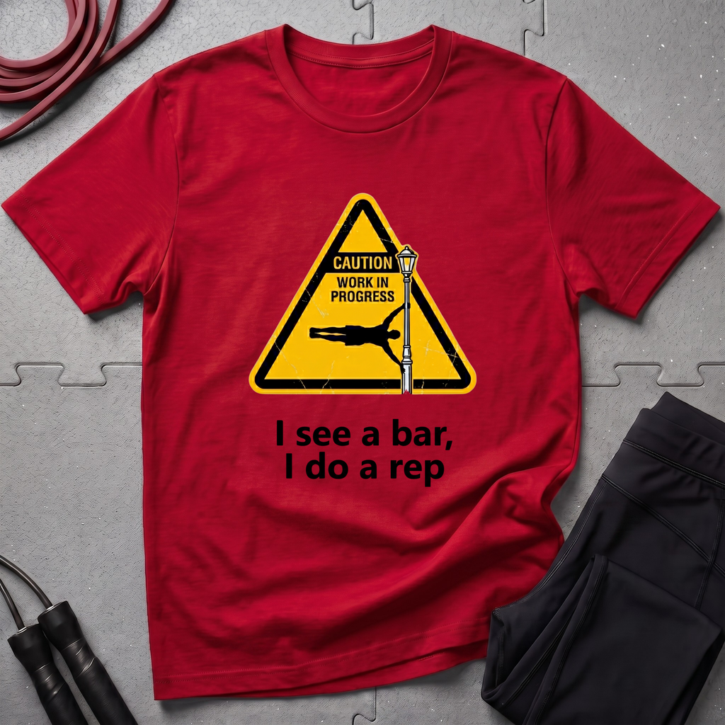 I see a bar I do a Rep T-Shirt