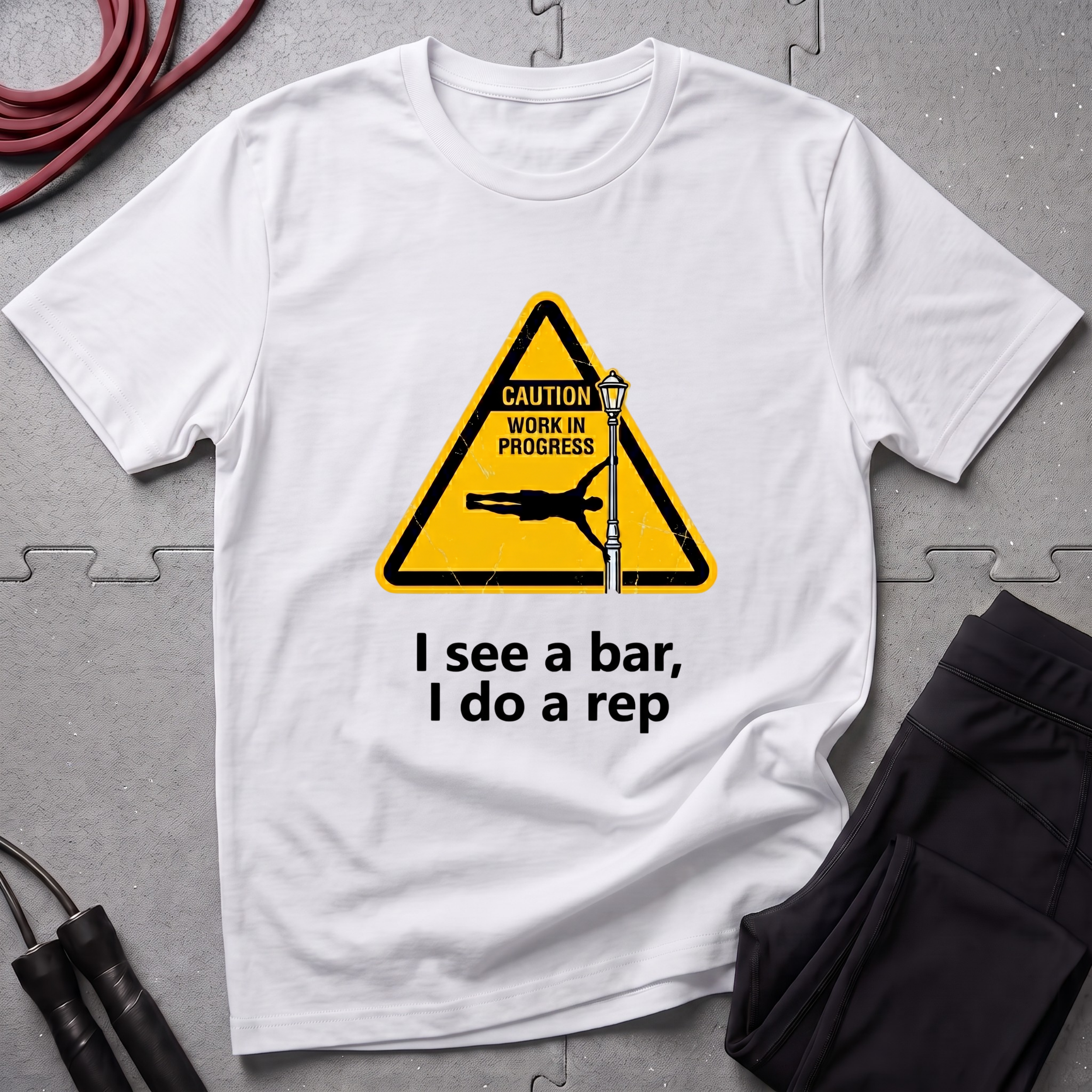 I see a bar I do a Rep T-Shirt