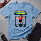 Level Up Strength Xp Grind Tshirt