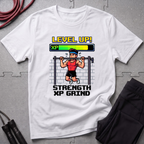 Level Up Strength Xp Grind Tshirt