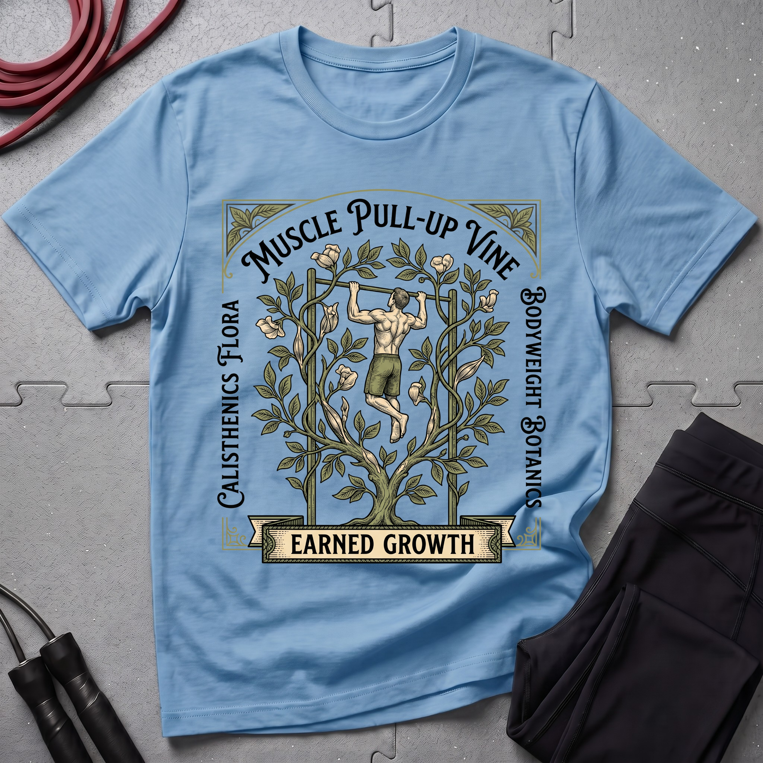 Muscle Pull-Up Vine T-Shirt