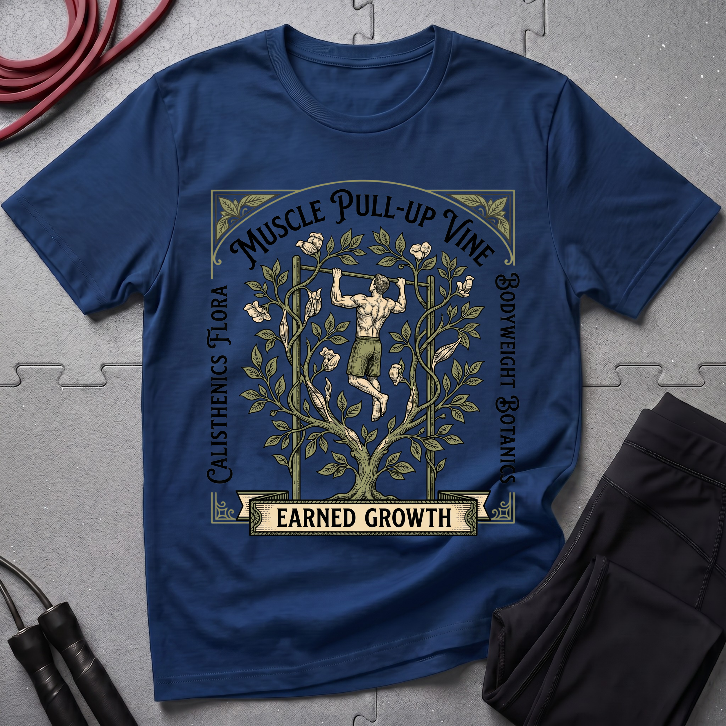 Muscle Pull-Up Vine T-Shirt