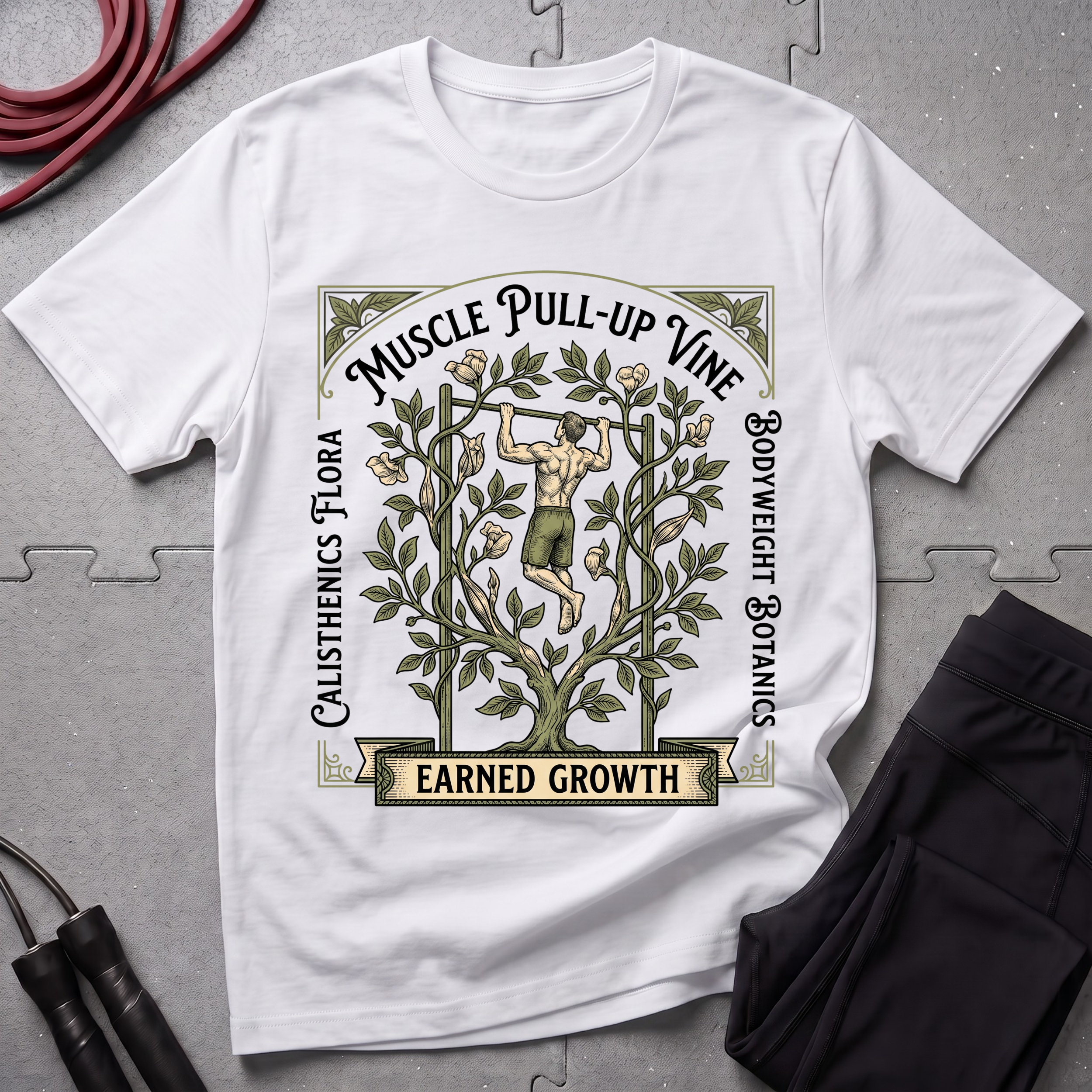 Muscle Pull-Up Vine T-Shirt
